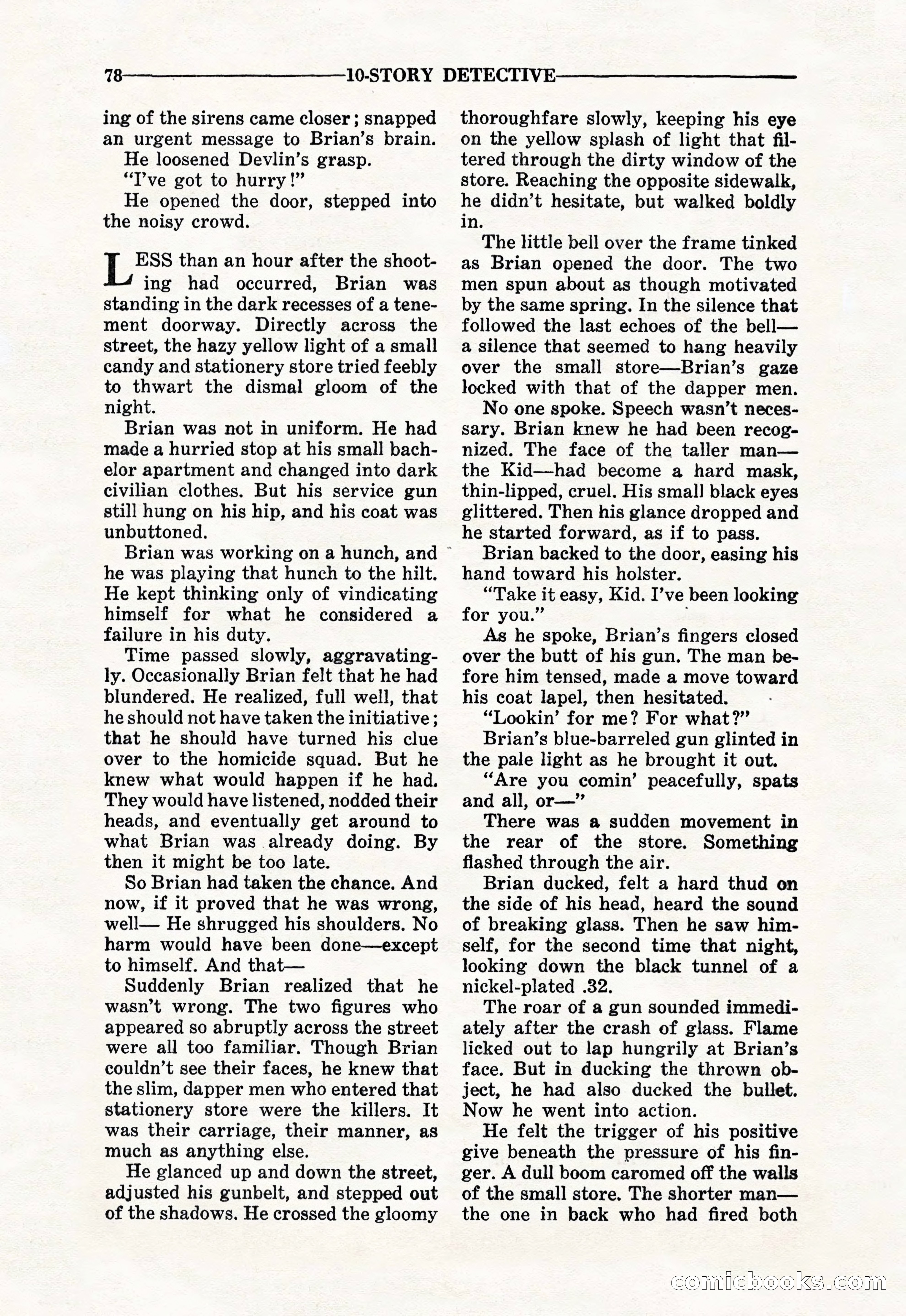 10-Story Detective Magazine Cover — page 80 of 116