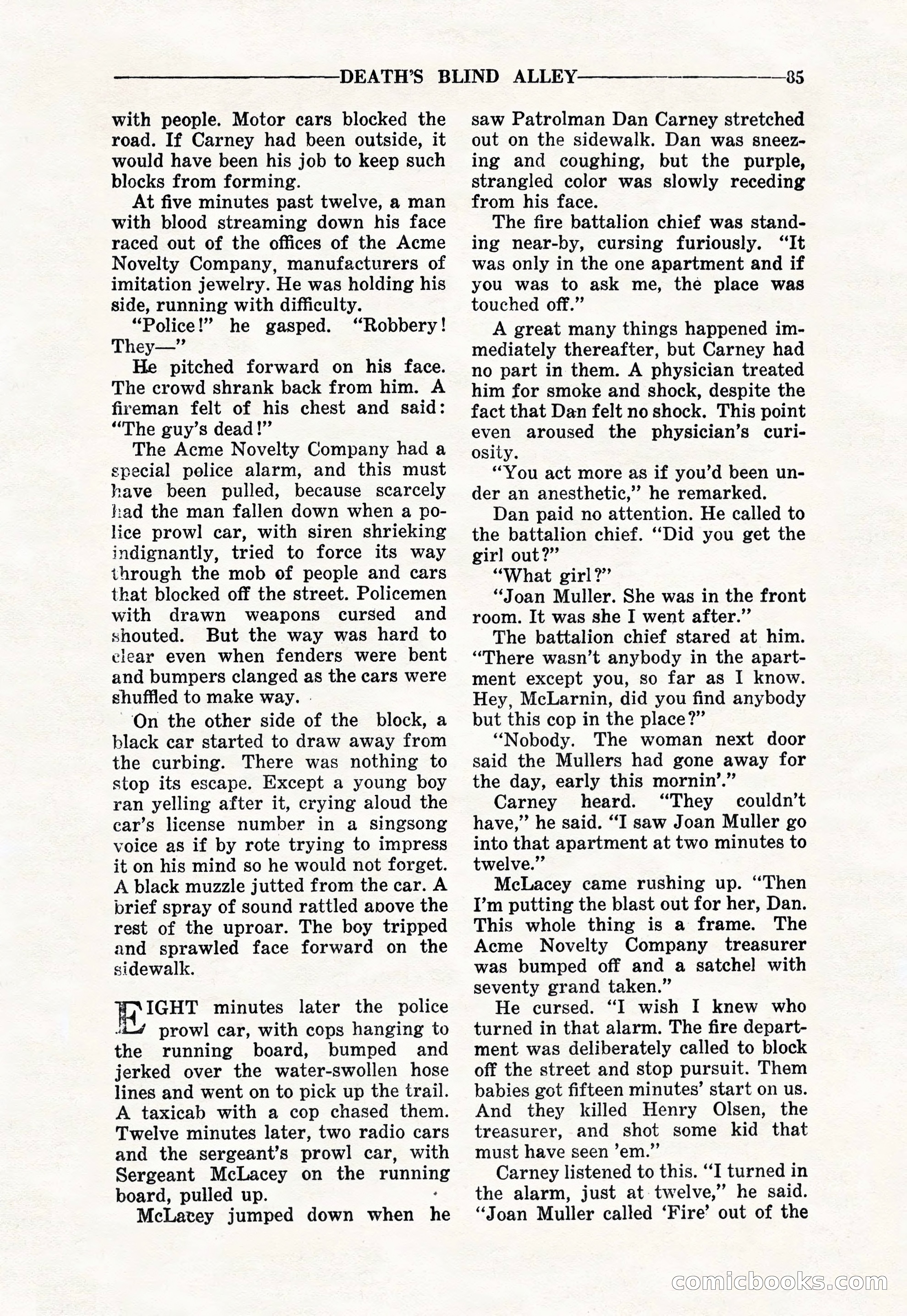 10-Story Detective Magazine Cover — page 87 of 116