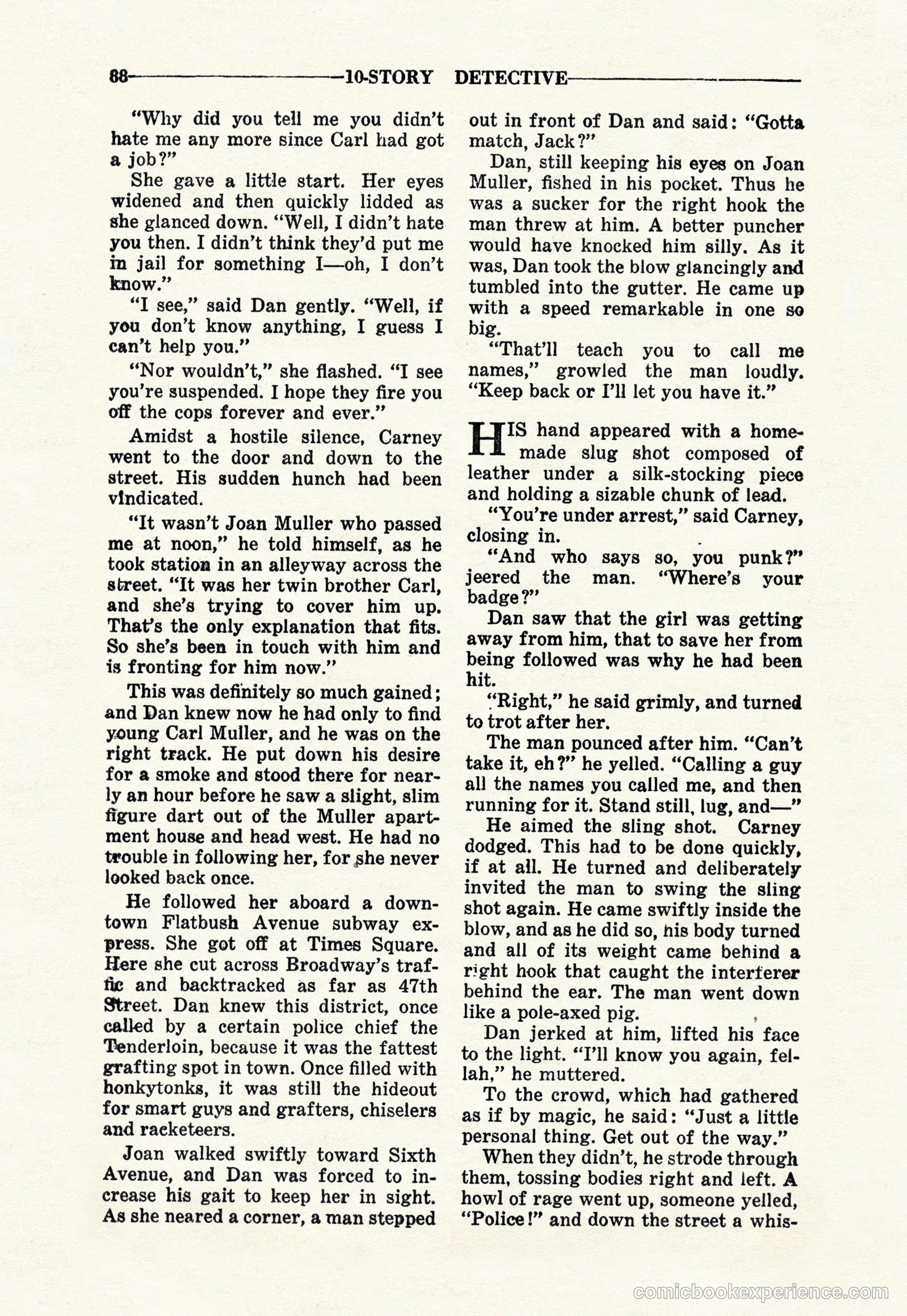 10-Story Detective Magazine Cover — page 90 of 116