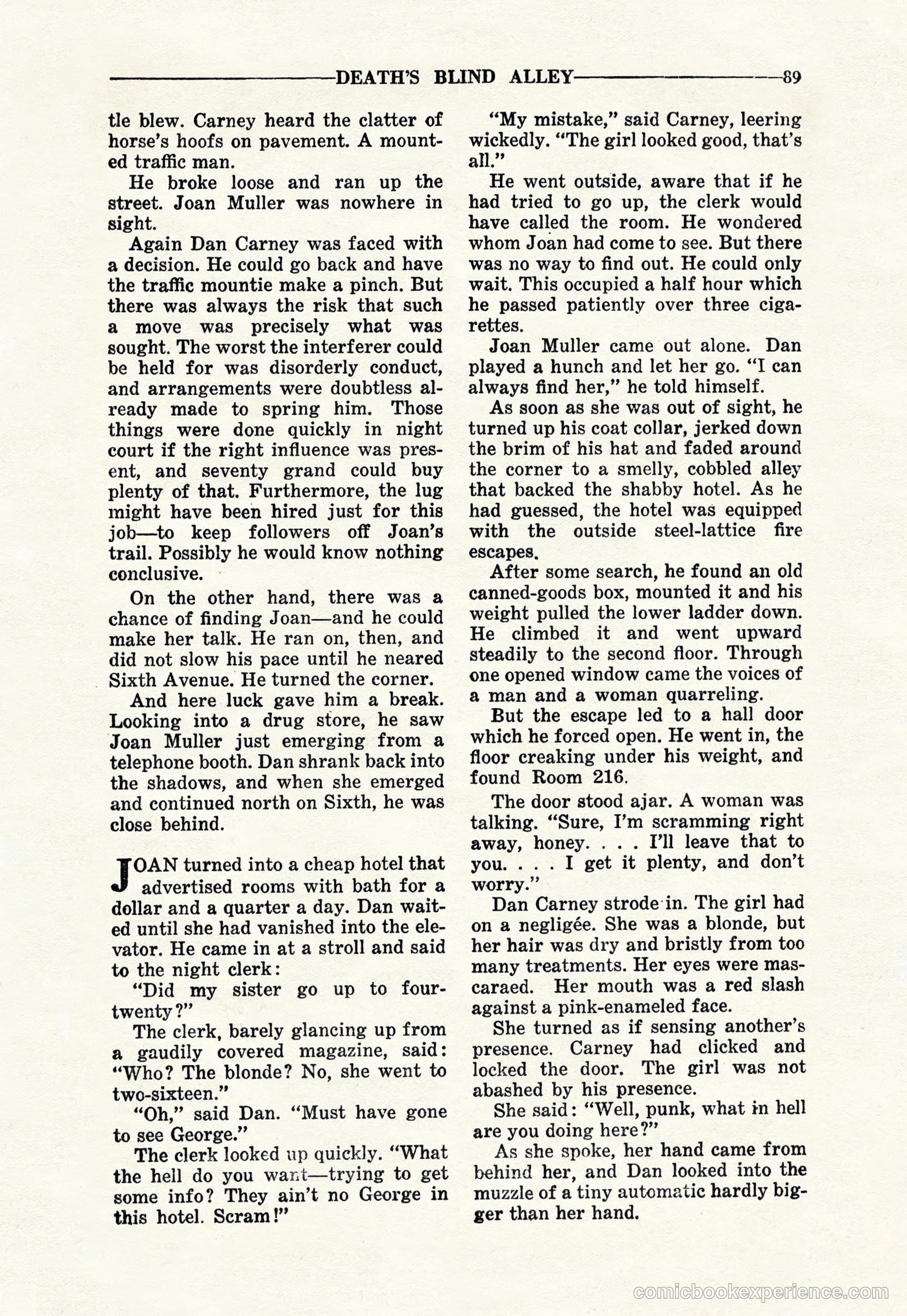 10-Story Detective Magazine Cover — page 91 of 116