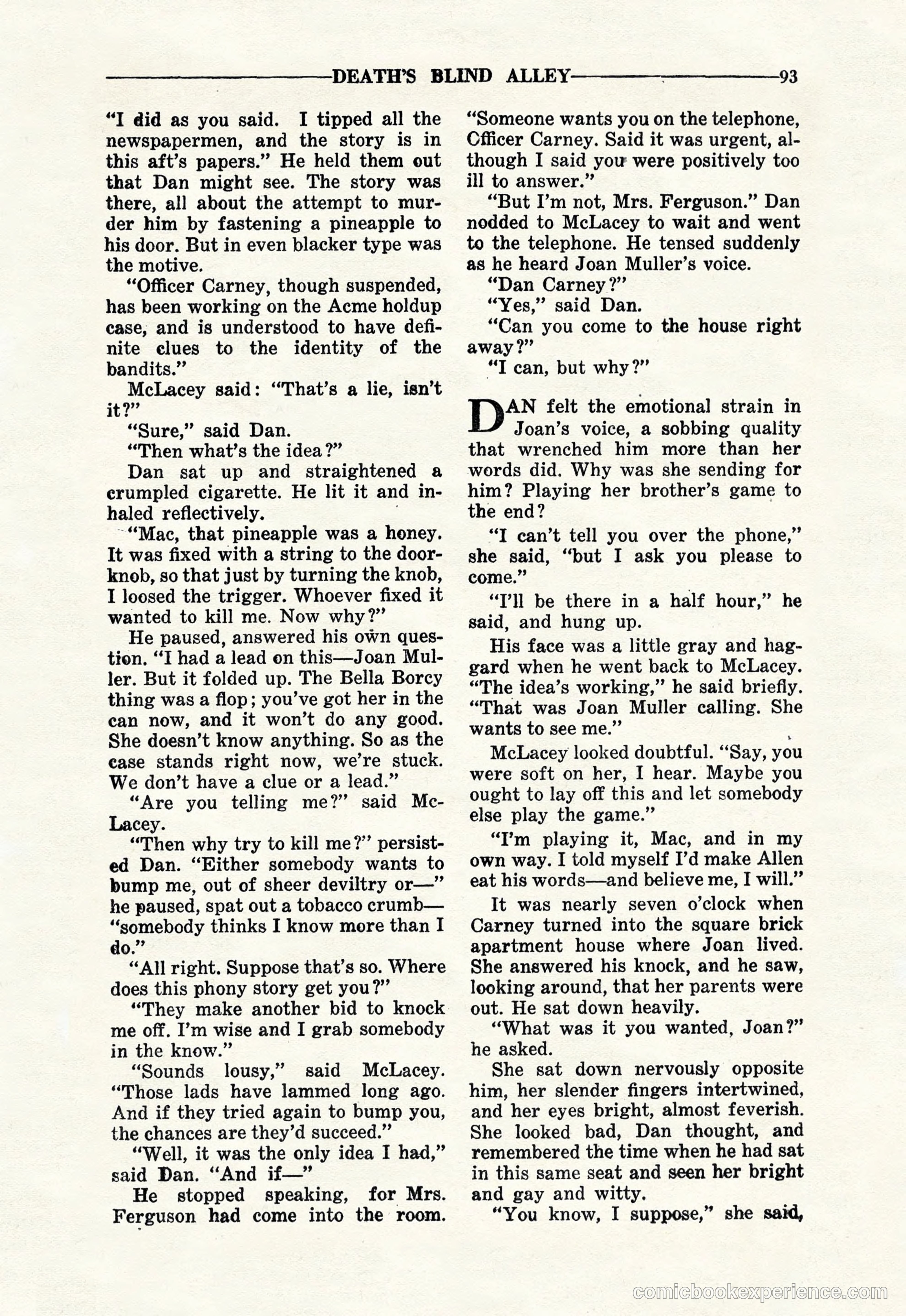10-Story Detective Magazine Cover — page 95 of 116