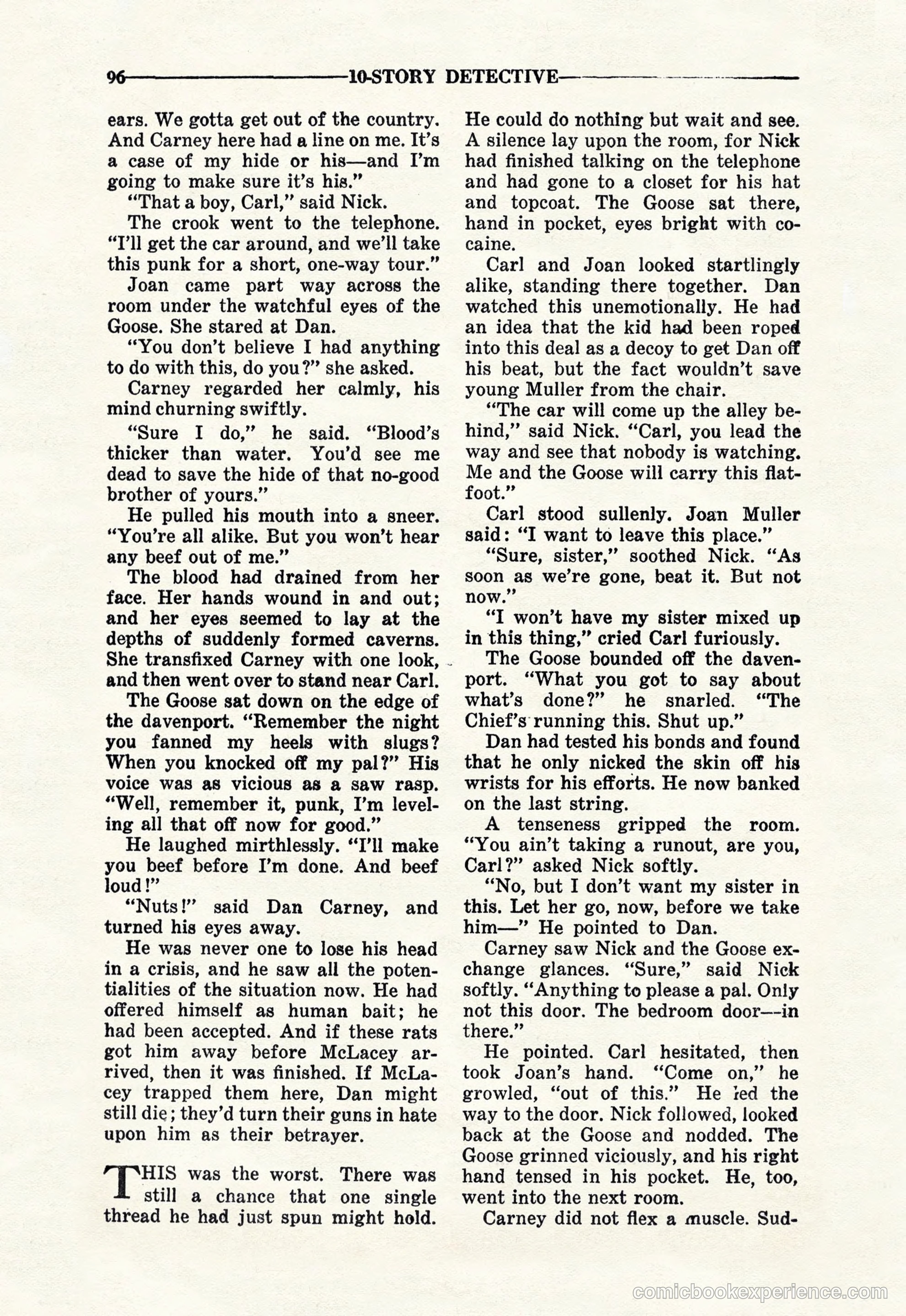 10-Story Detective Magazine Cover — page 98 of 116