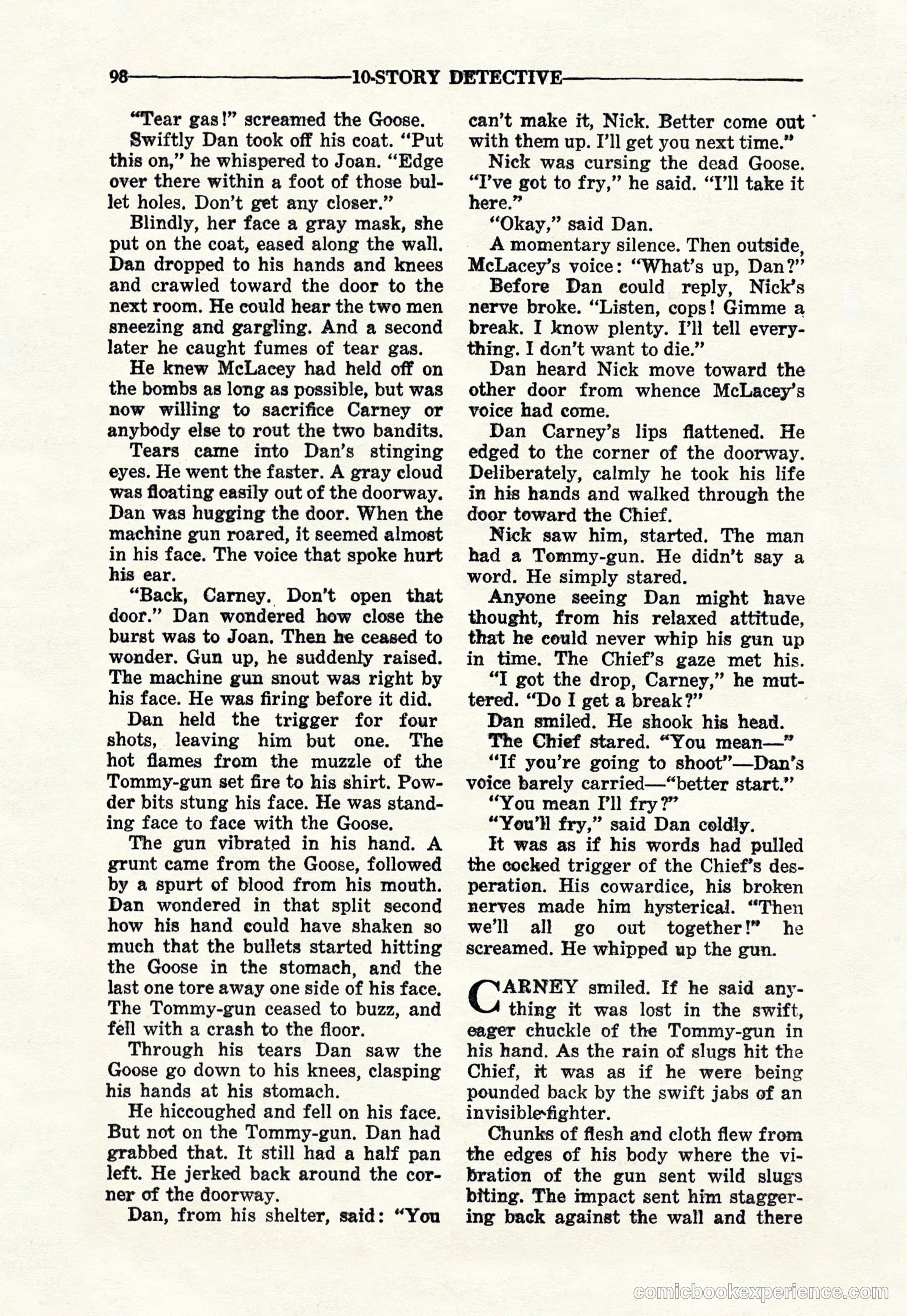 10-Story Detective Magazine Cover — page 100 of 116