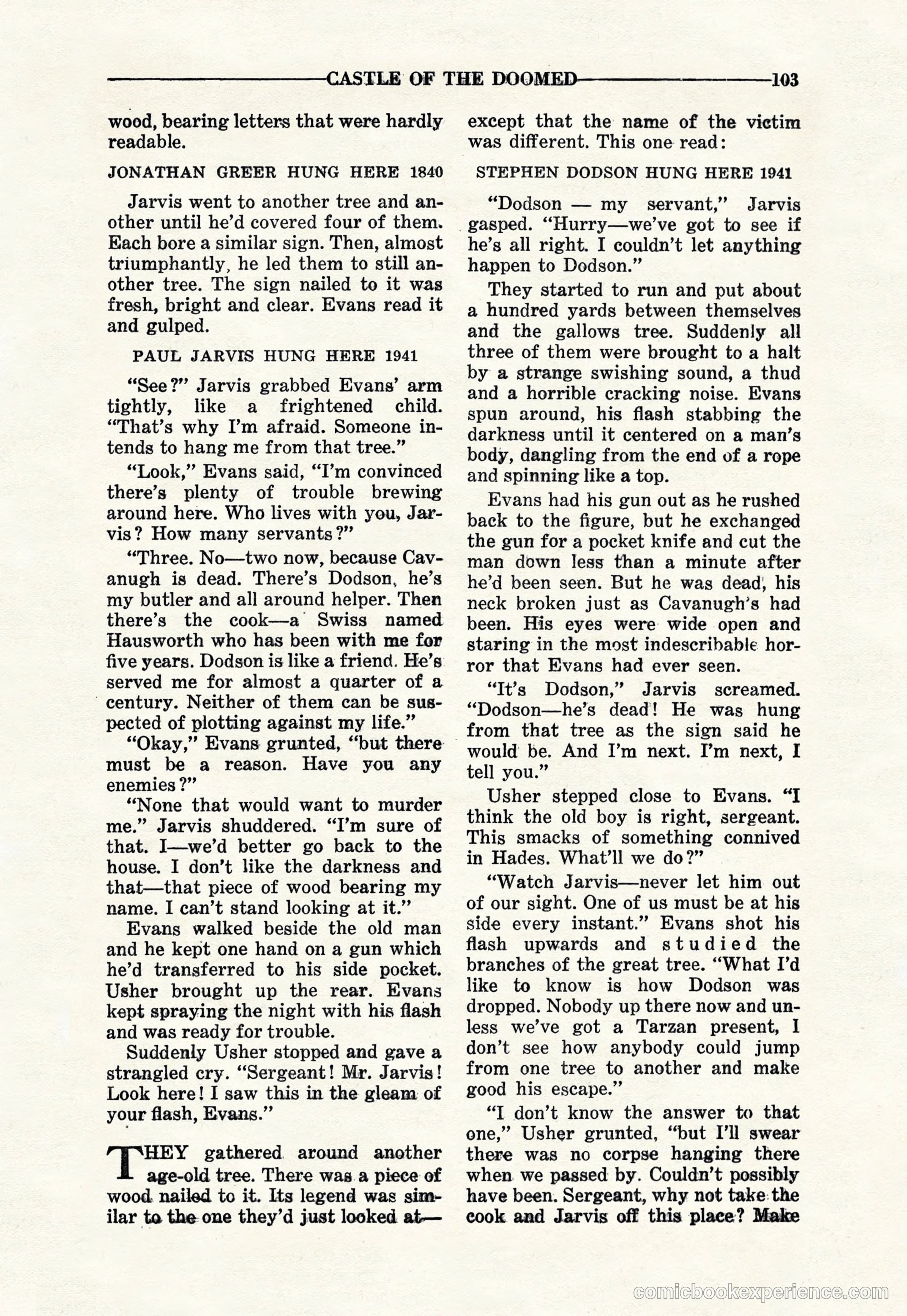 10-Story Detective Magazine Cover — page 105 of 116