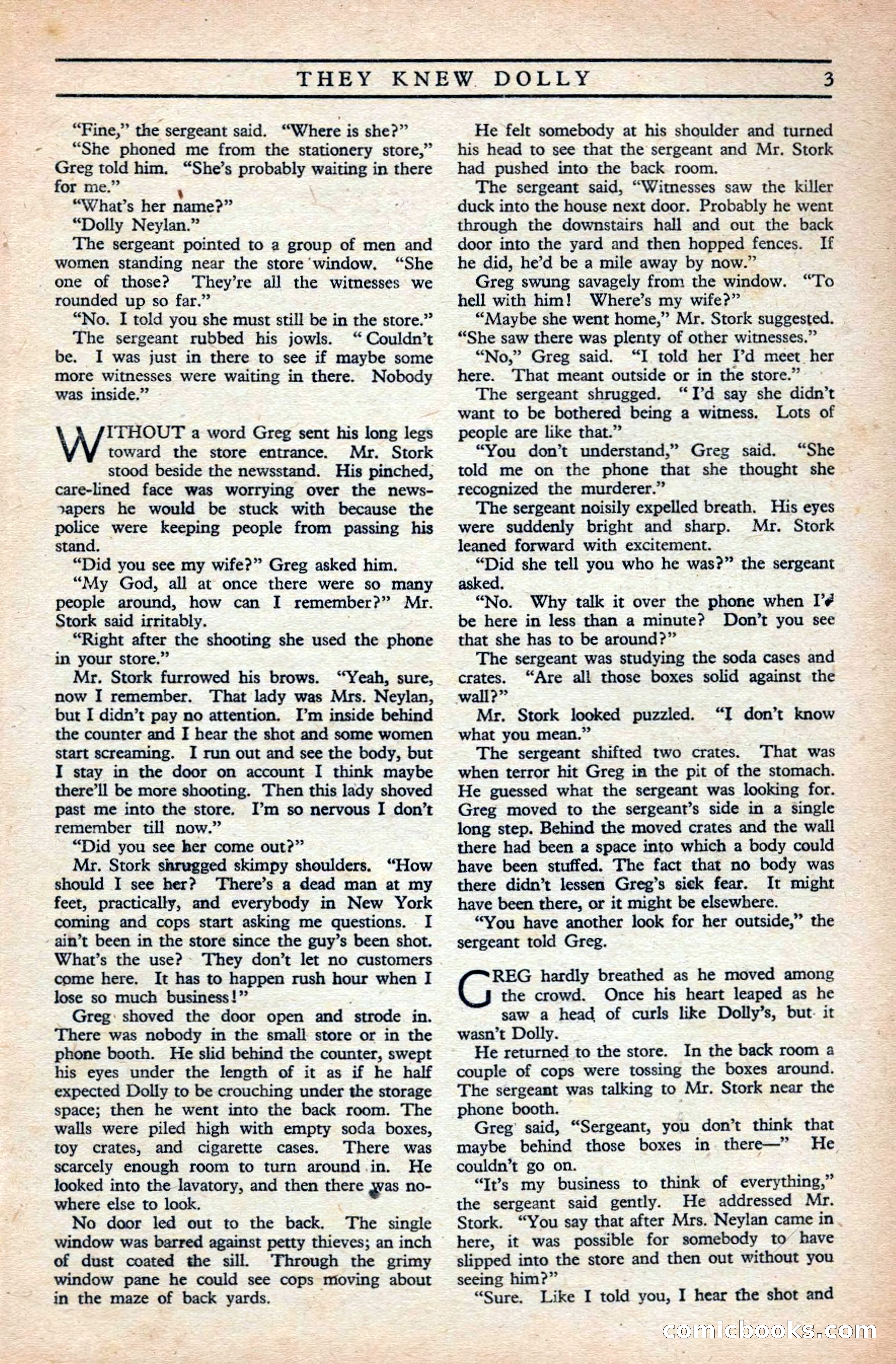10 Story Mystery Magazine, Issue 1 — page 5 of 68
