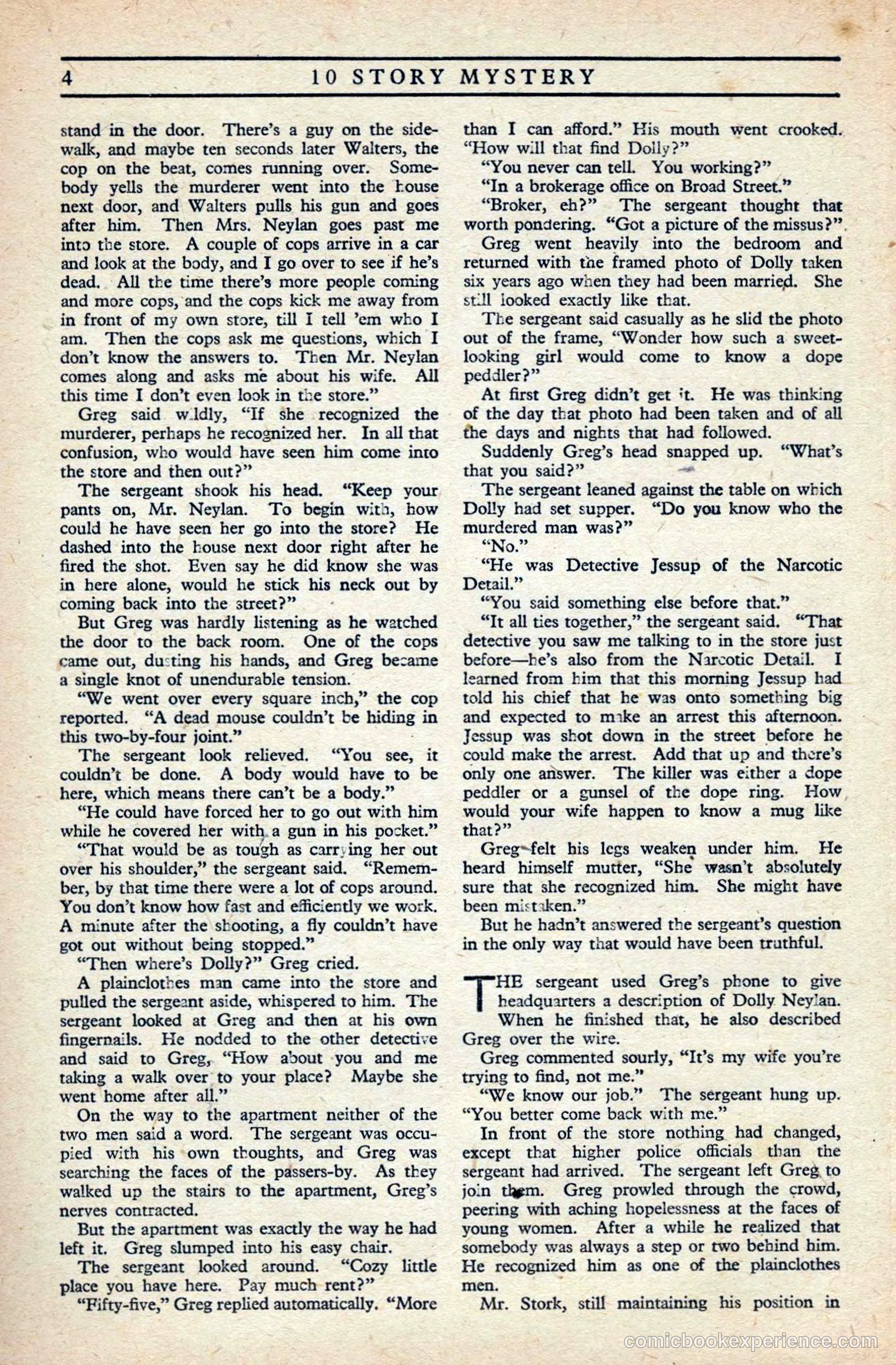 10 Story Mystery Magazine, Issue 1 — page 6 of 68