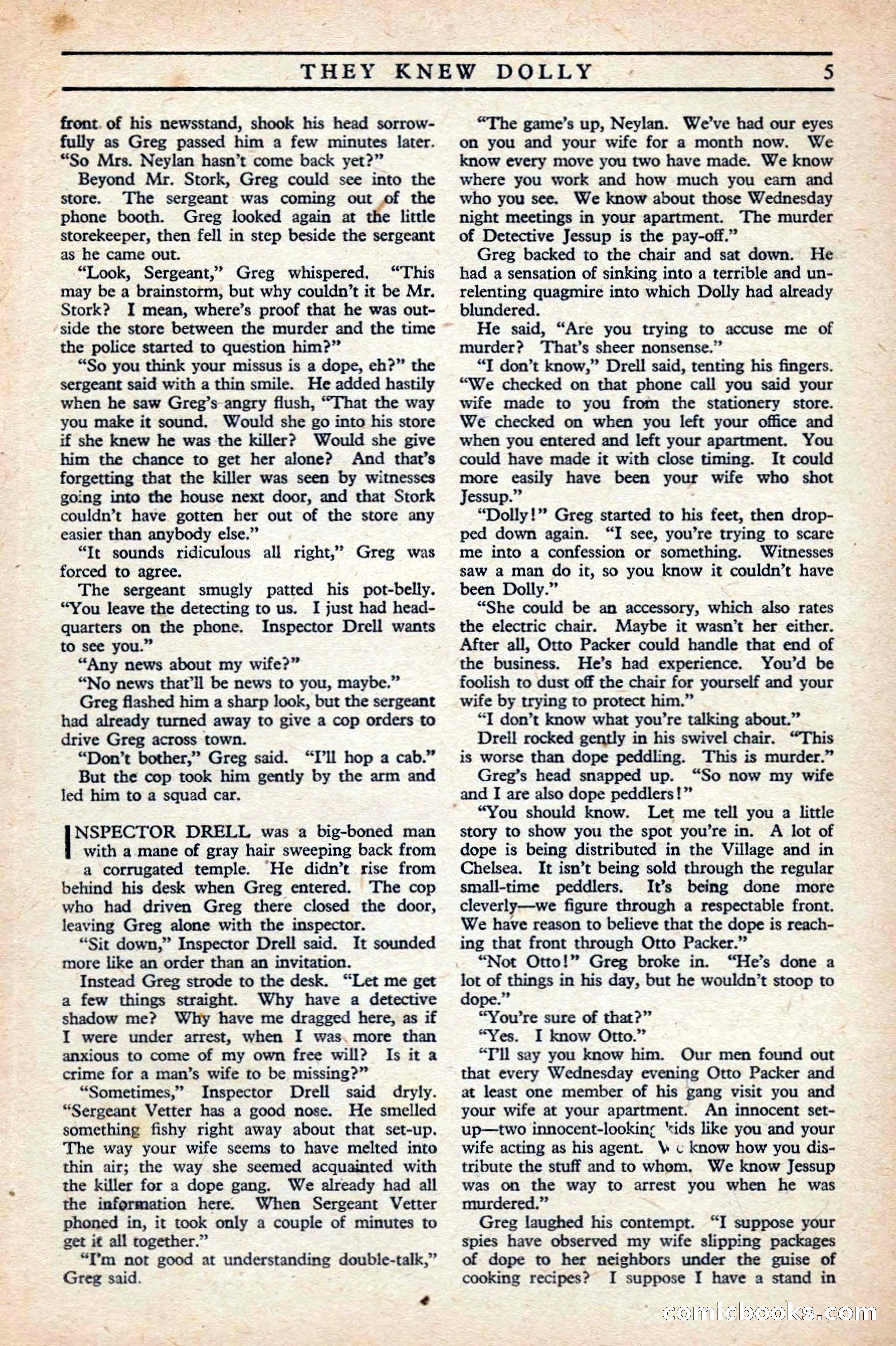 10 Story Mystery Magazine, Issue 1 — page 7 of 68
