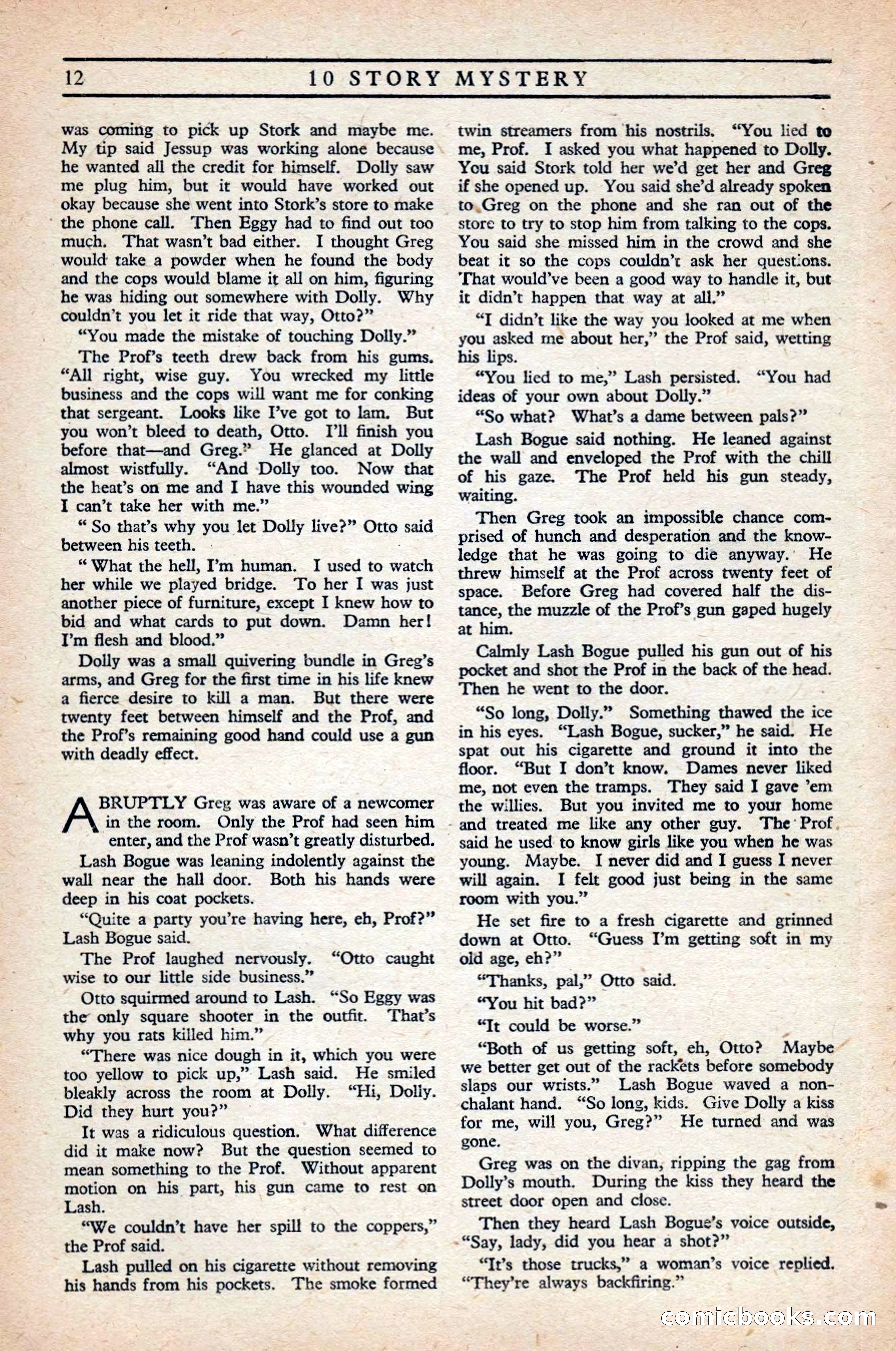 10 Story Mystery Magazine, Issue 1 — page 14 of 68
