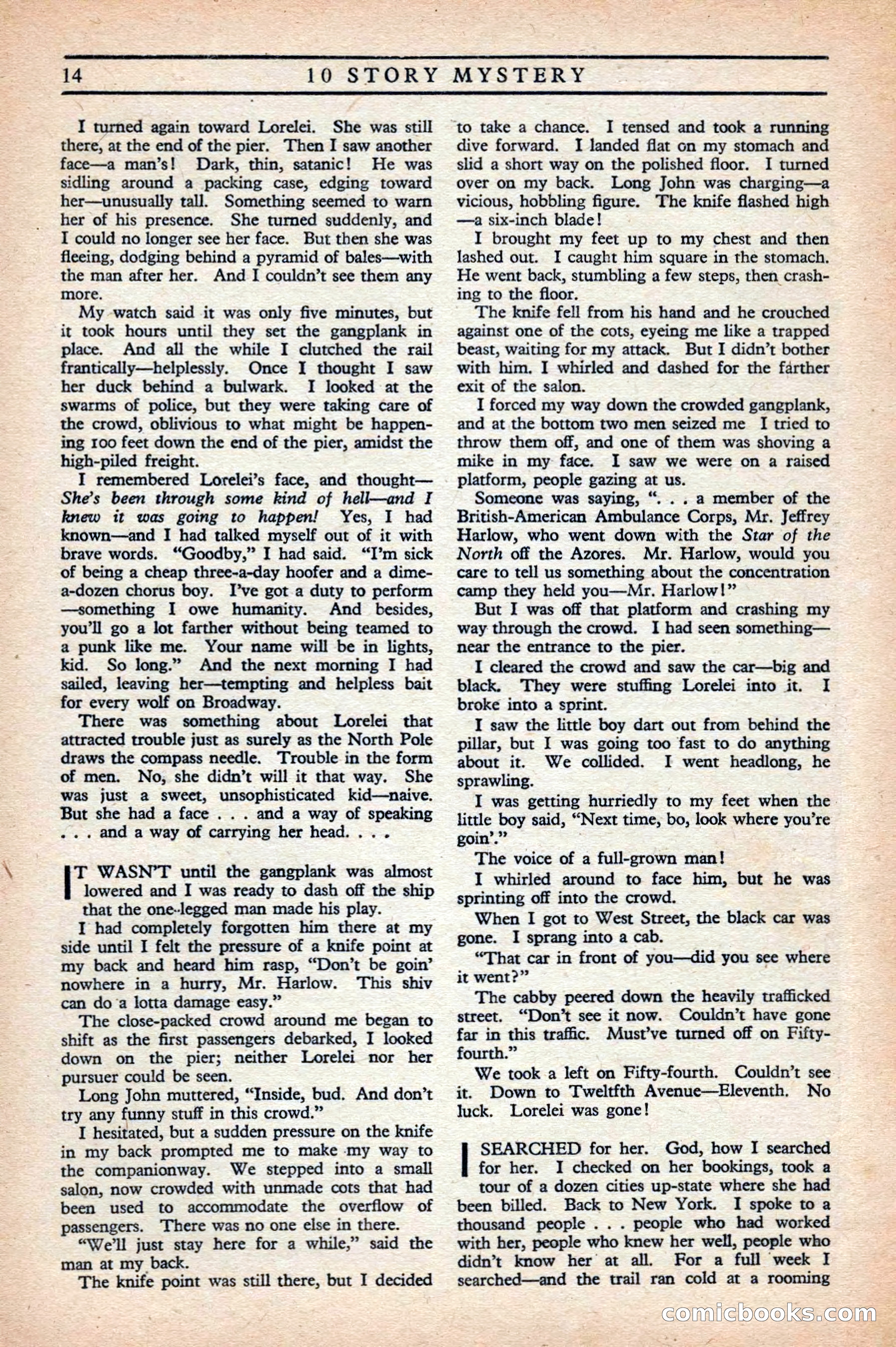 10 Story Mystery Magazine, Issue 1 — page 16 of 68