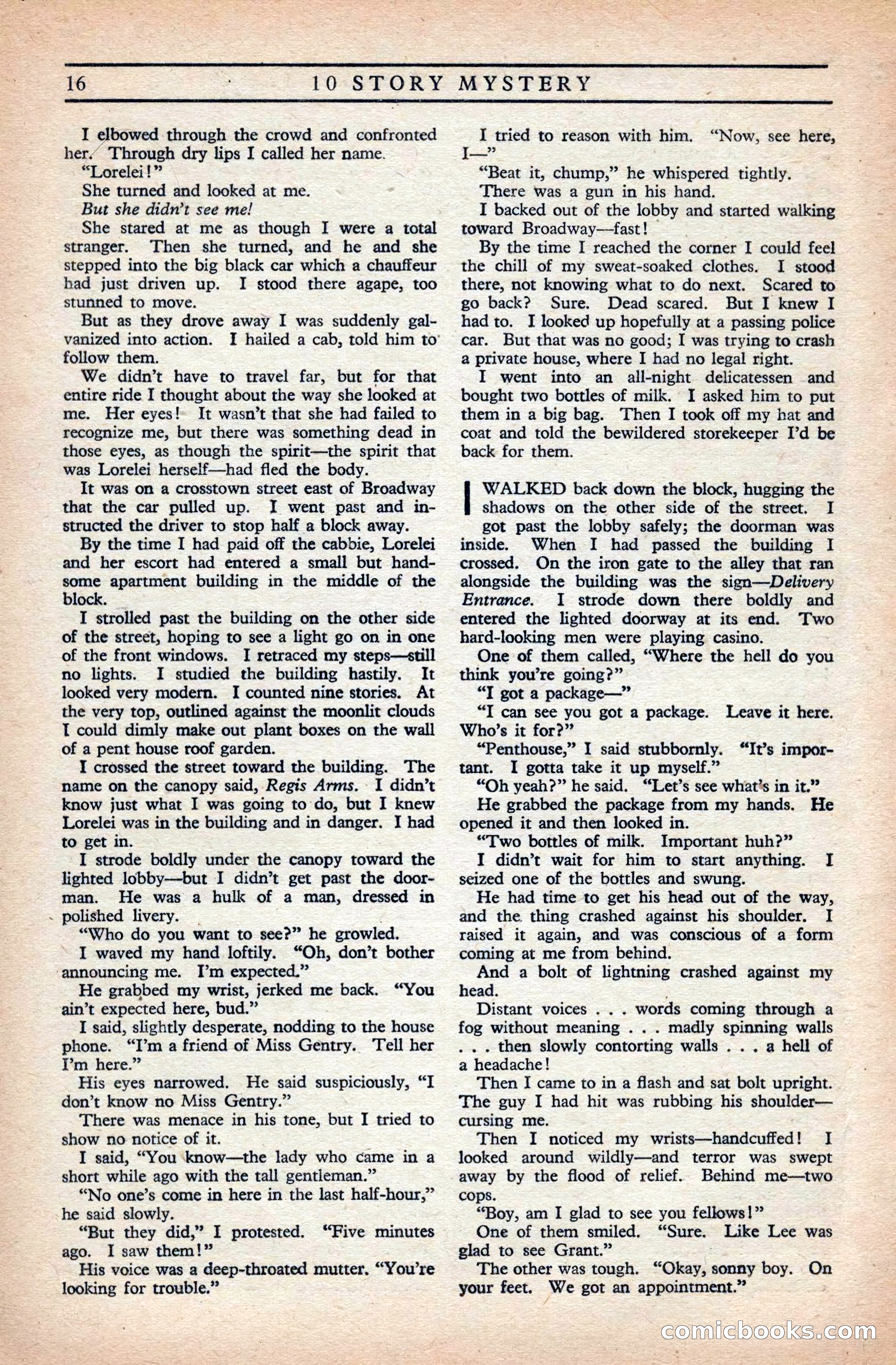 10 Story Mystery Magazine, Issue 1 — page 18 of 68