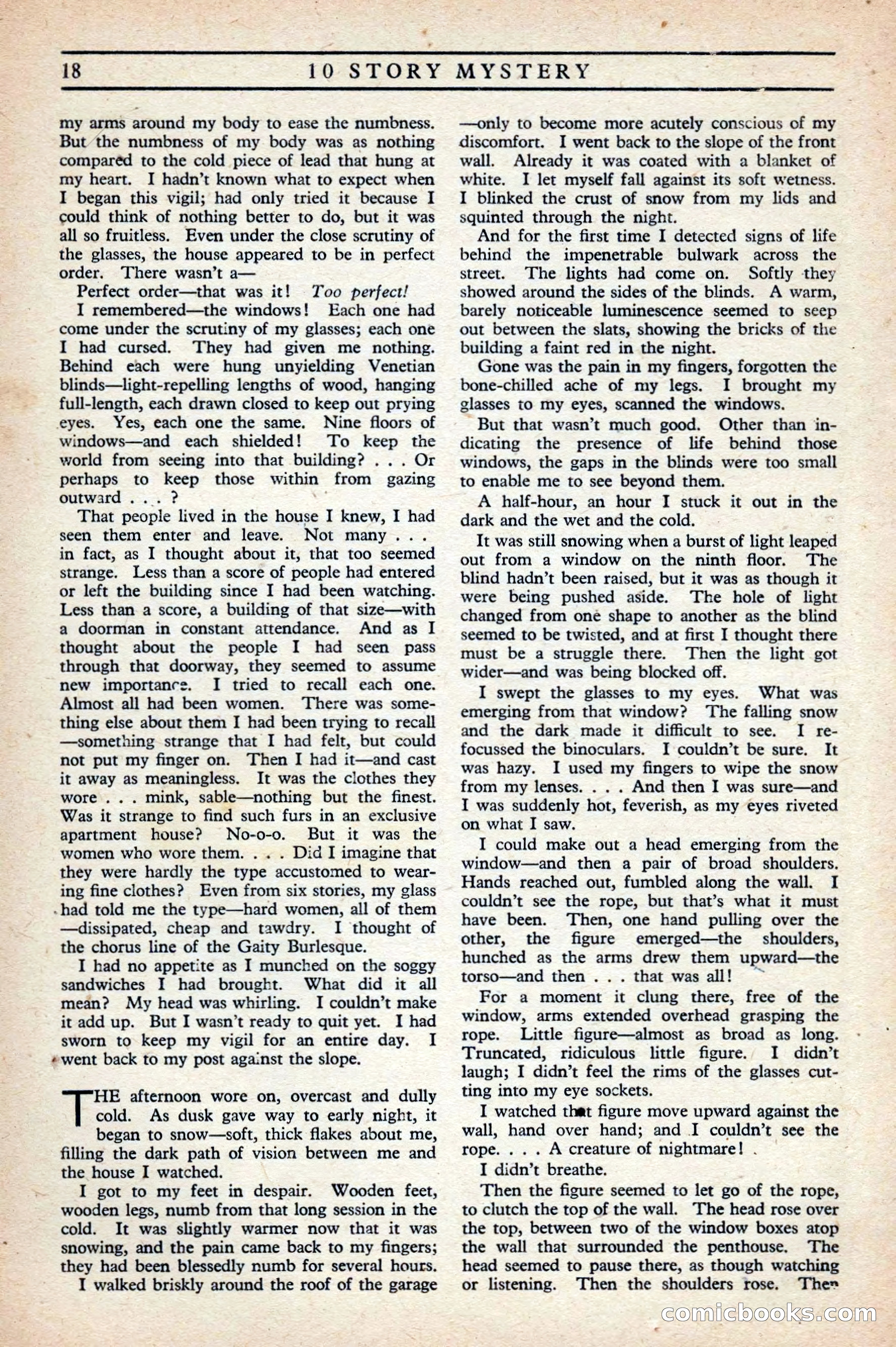 10 Story Mystery Magazine, Issue 1 — page 20 of 68
