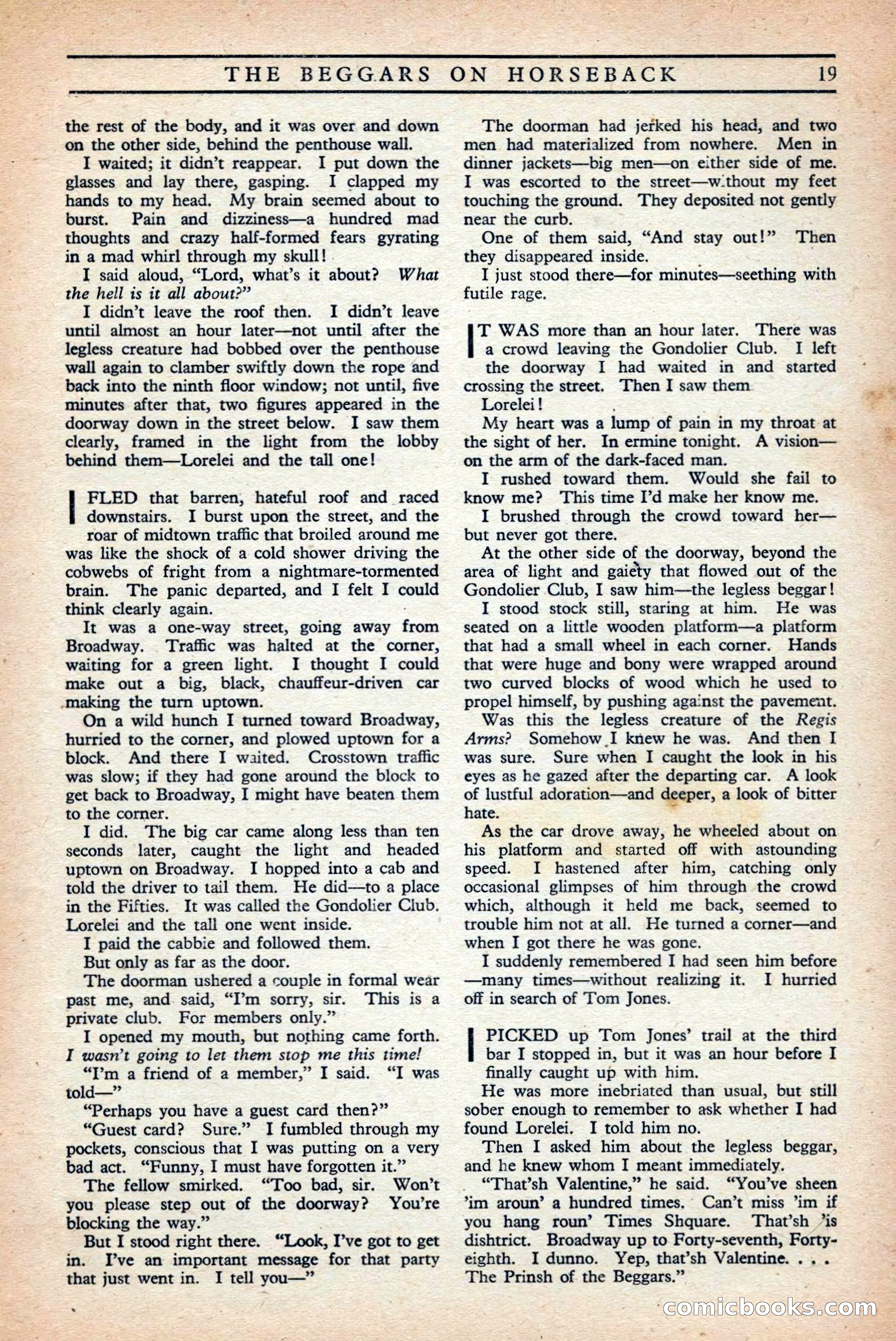 10 Story Mystery Magazine, Issue 1 — page 21 of 68