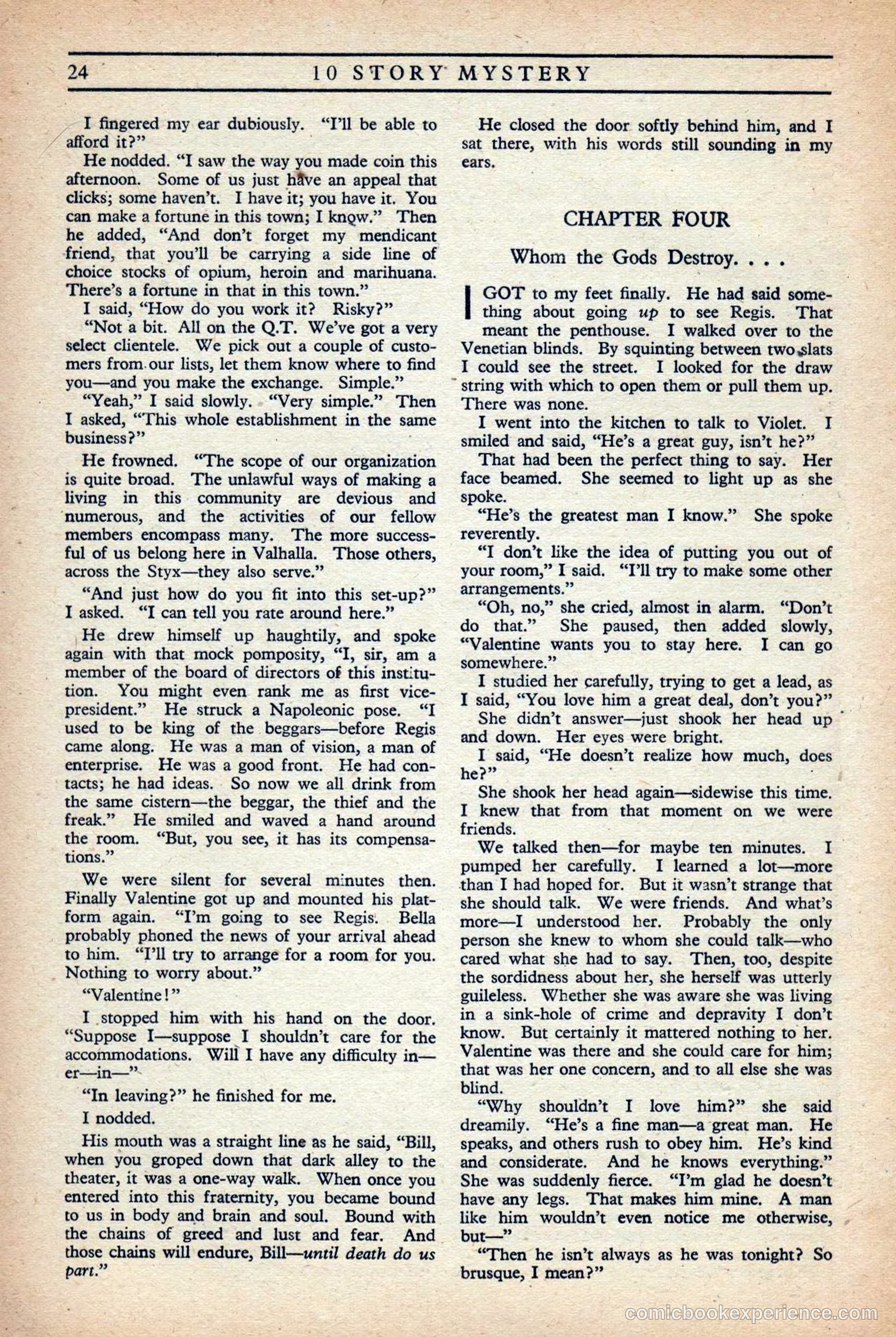 10 Story Mystery Magazine, Issue 1 — page 26 of 68