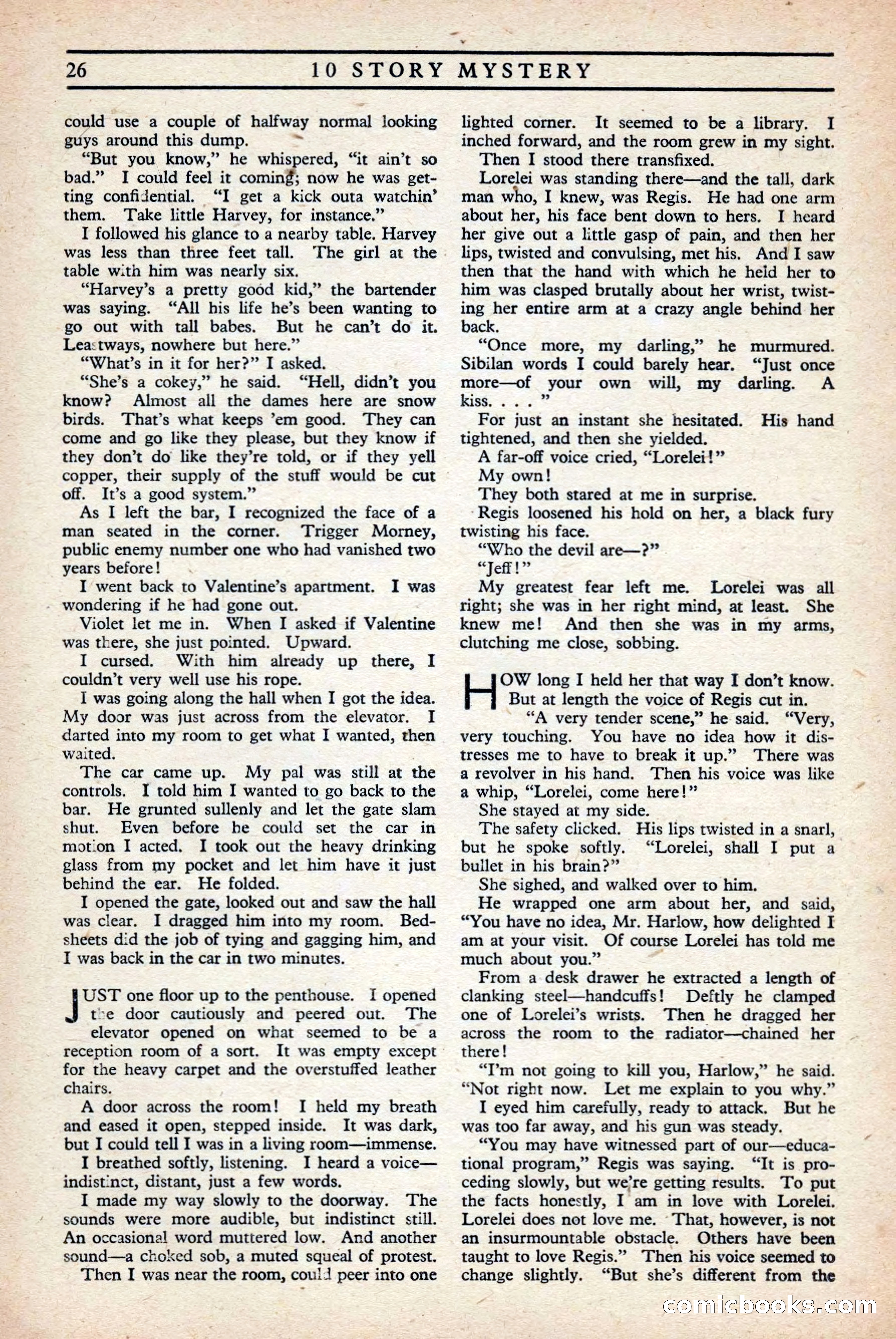 10 Story Mystery Magazine, Issue 1 — page 28 of 68