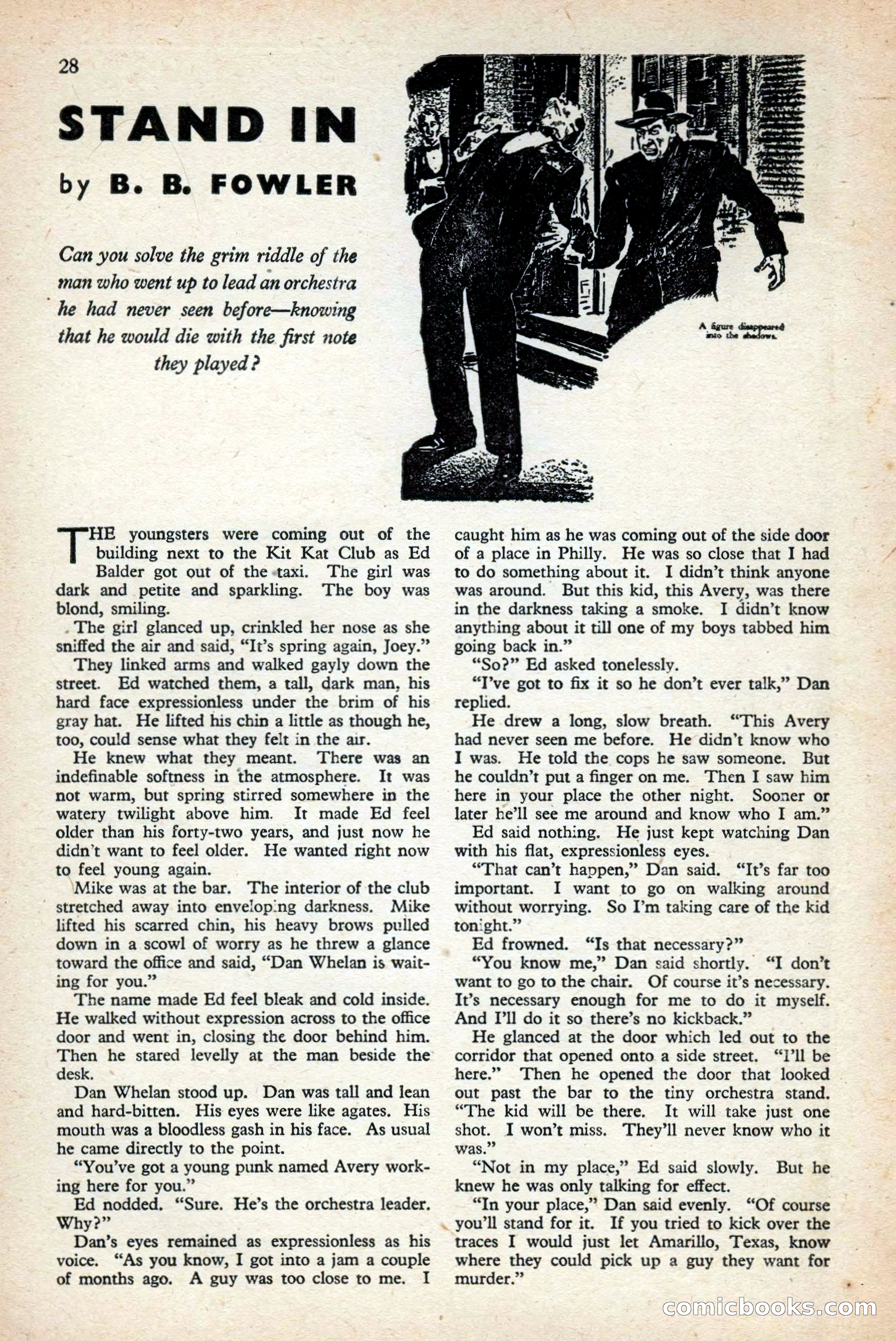 10 Story Mystery Magazine, Issue 1 — page 30 of 68