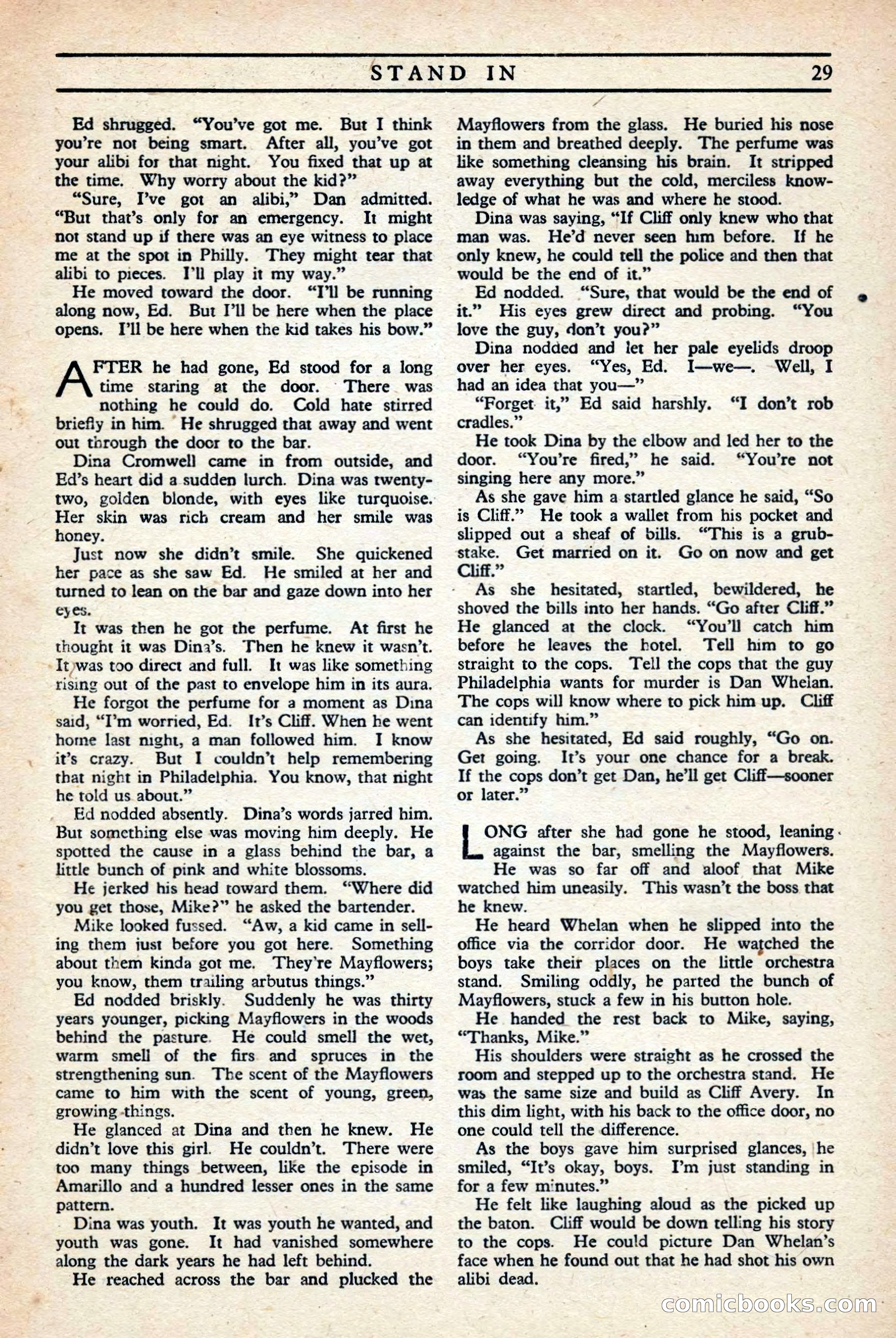 10 Story Mystery Magazine, Issue 1 — page 31 of 68