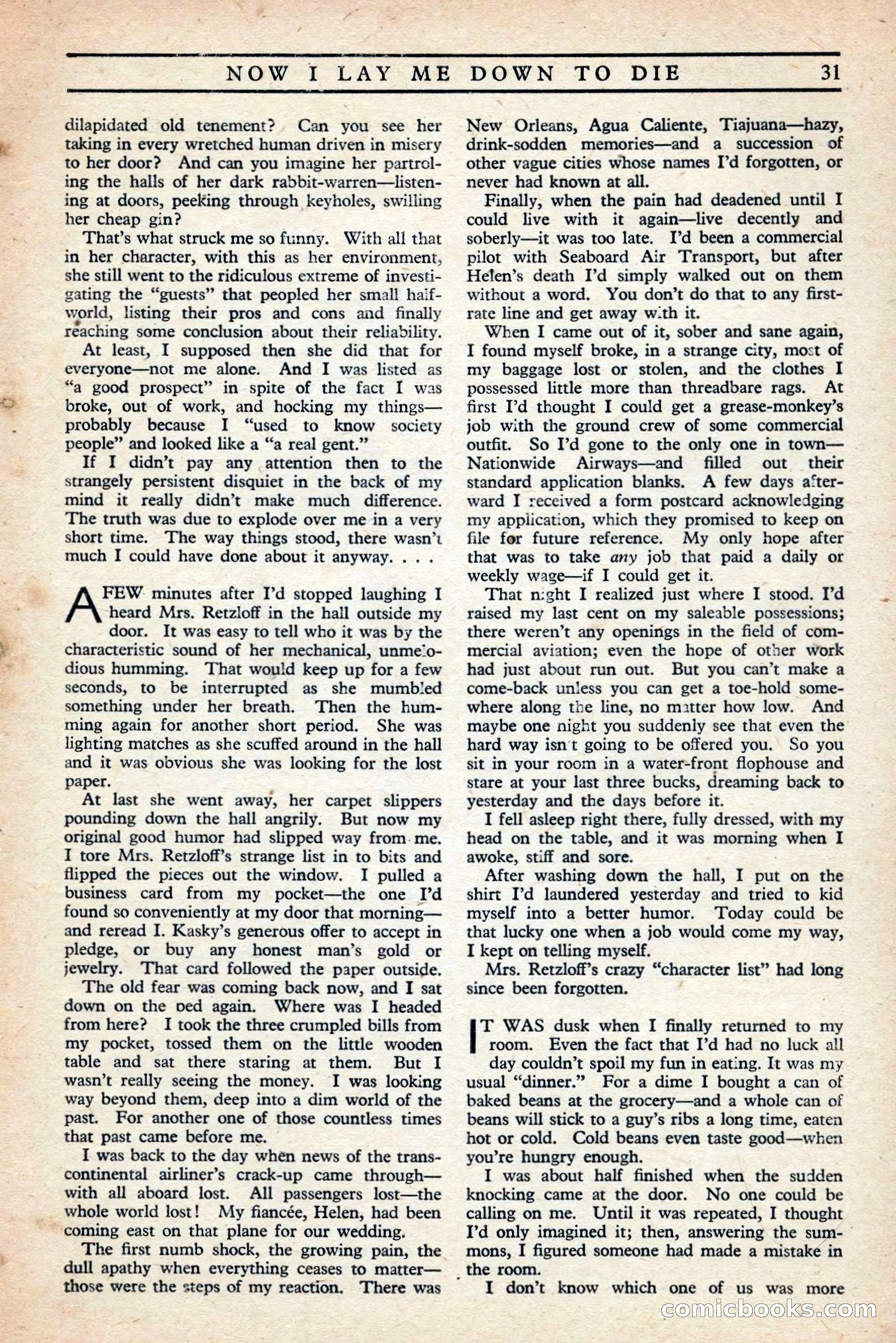 10 Story Mystery Magazine, Issue 1 — page 33 of 68