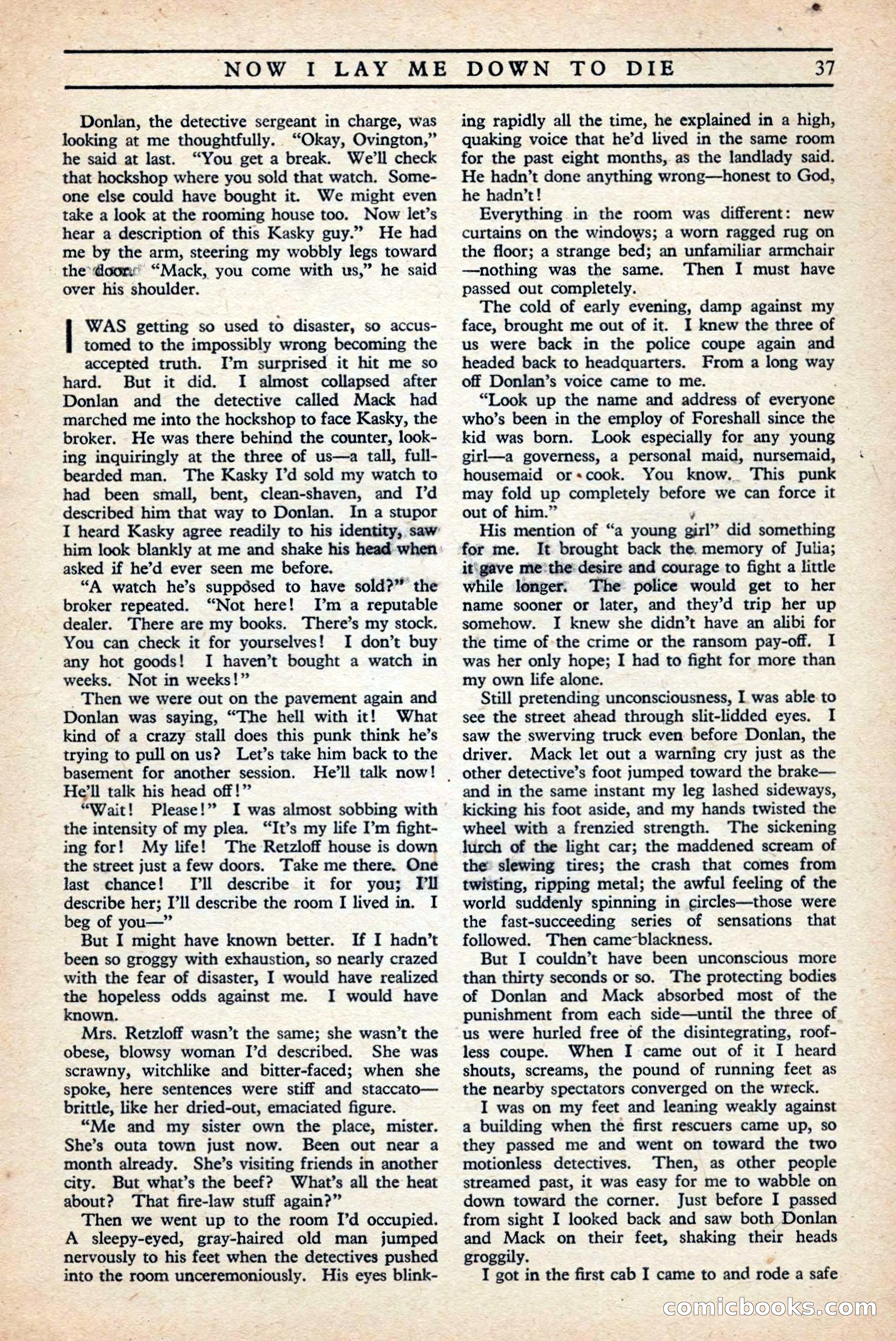 10 Story Mystery Magazine, Issue 1 — page 39 of 68