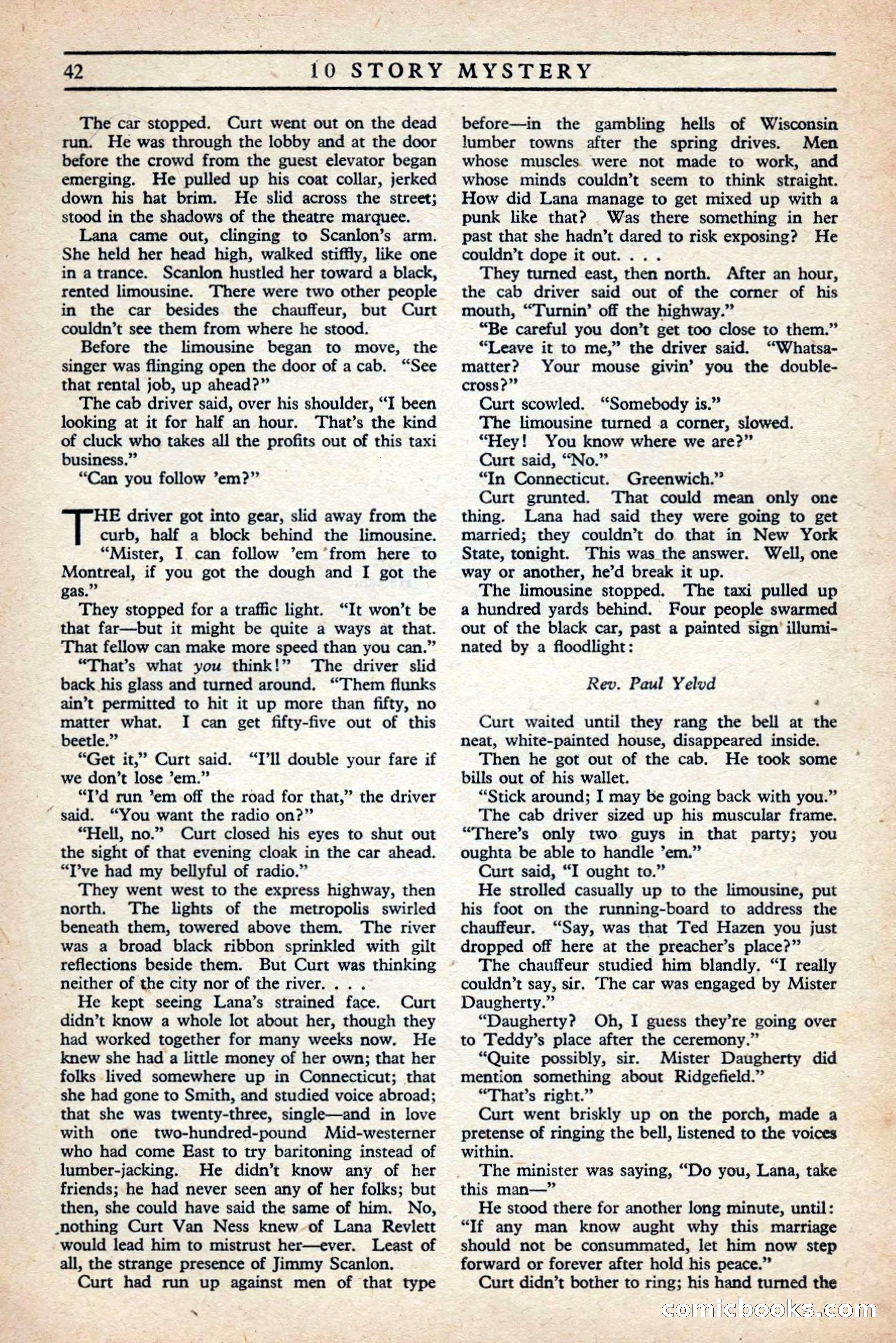 10 Story Mystery Magazine, Issue 1 — page 44 of 68