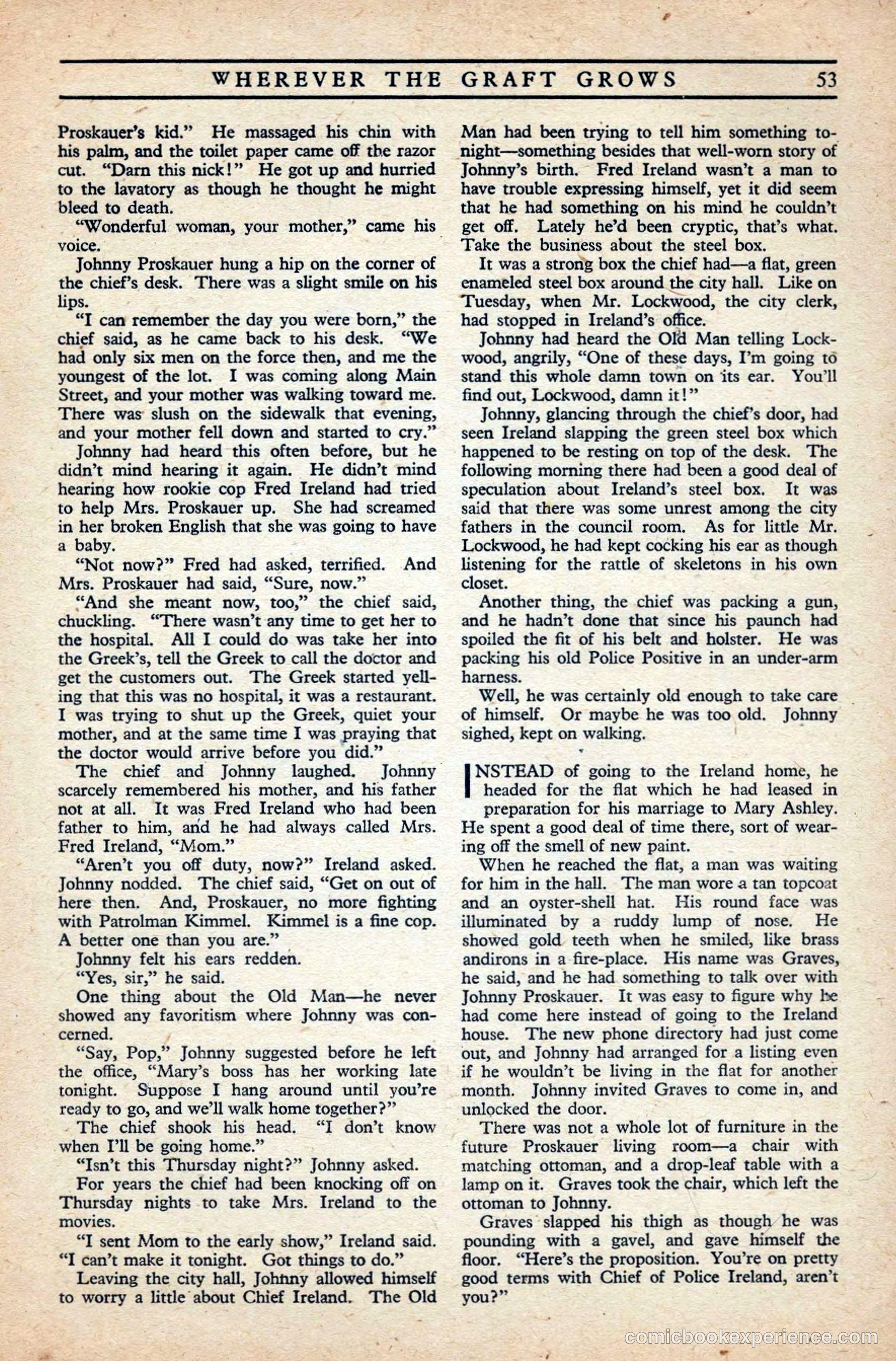 10 Story Mystery Magazine, Issue 1 — page 55 of 68