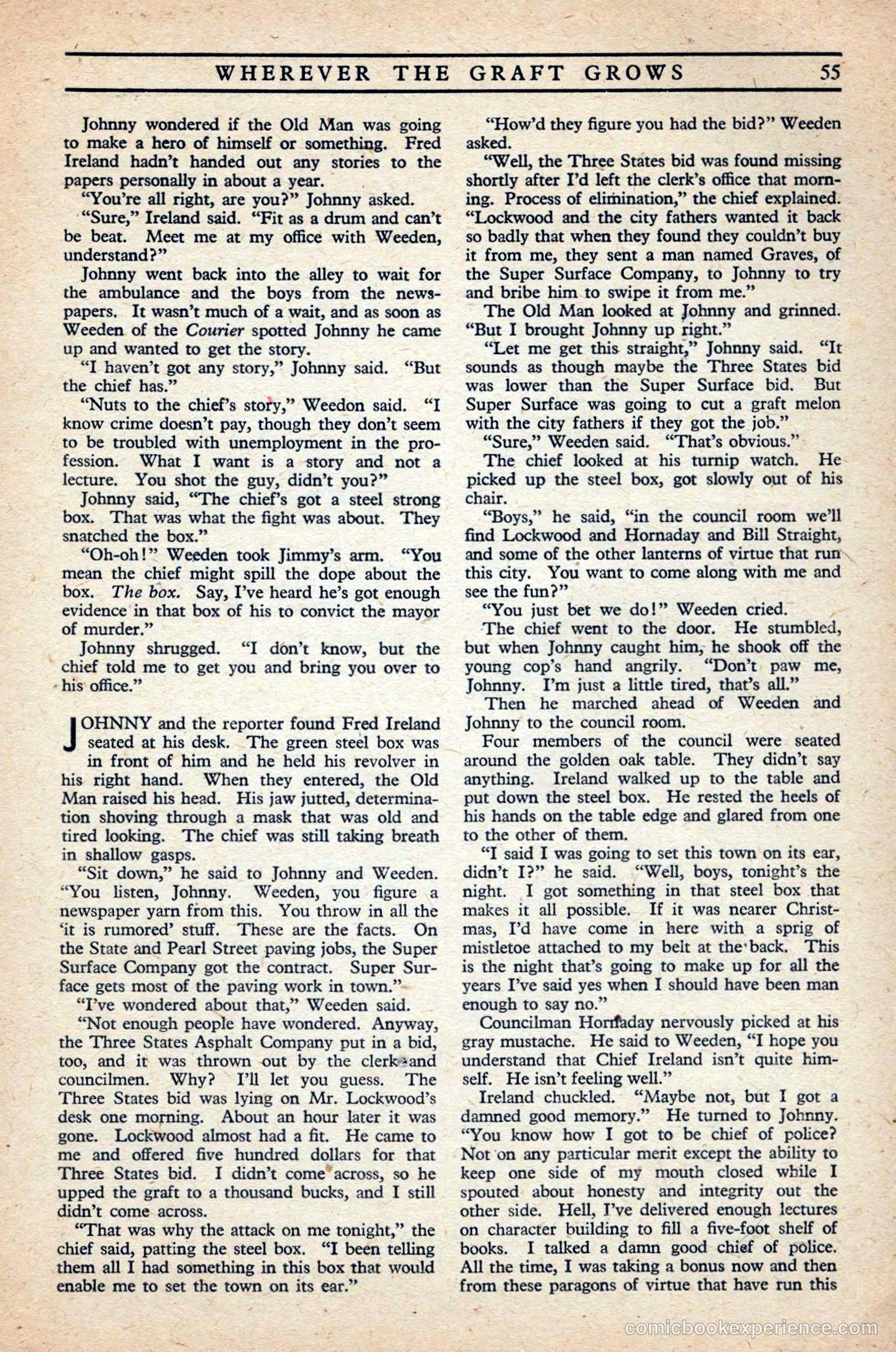 10 Story Mystery Magazine, Issue 1 — page 57 of 68