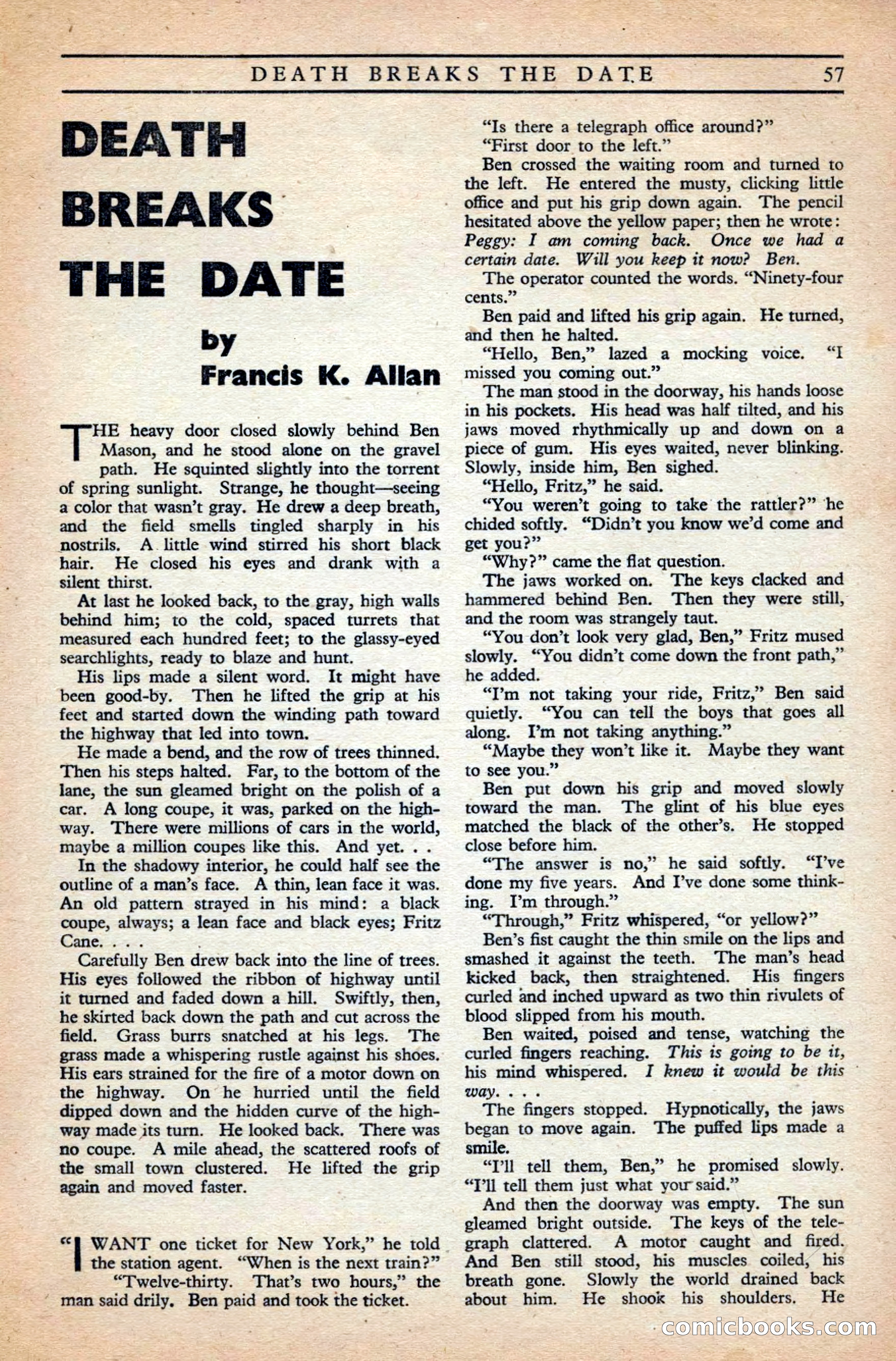 10 Story Mystery Magazine, Issue 1 — page 59 of 68