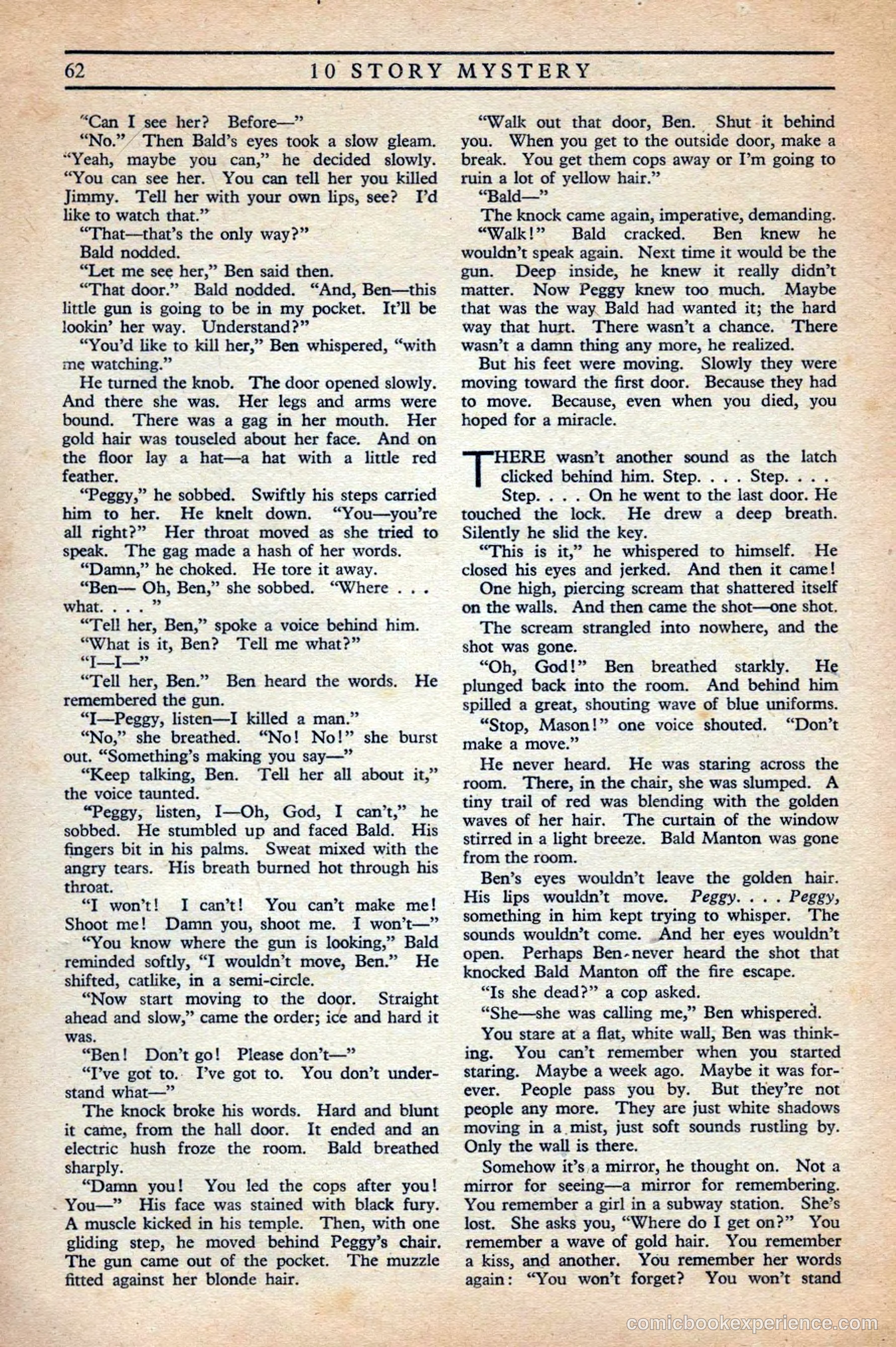 10 Story Mystery Magazine, Issue 1 — page 64 of 68