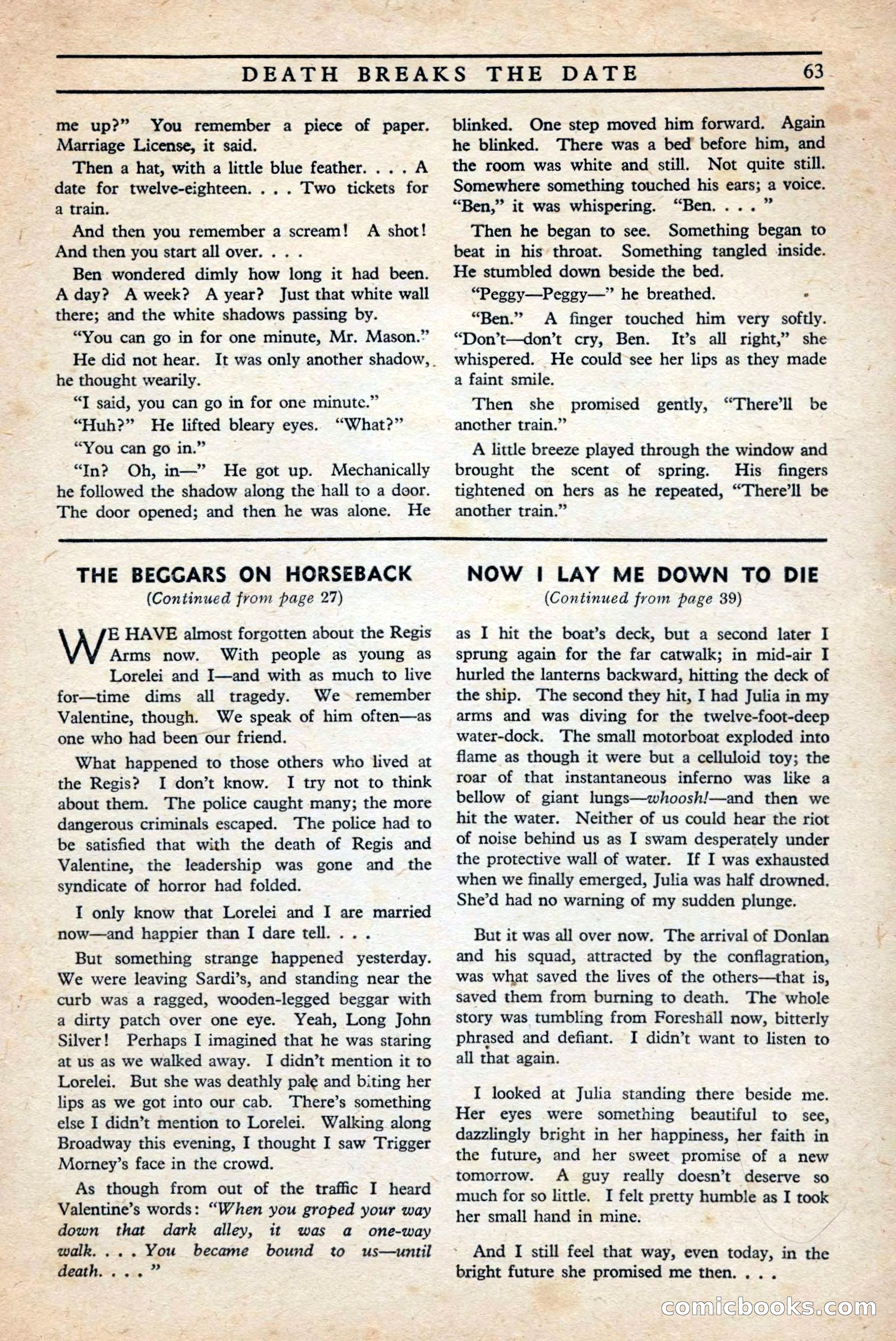 10 Story Mystery Magazine, Issue 1 — page 65 of 68