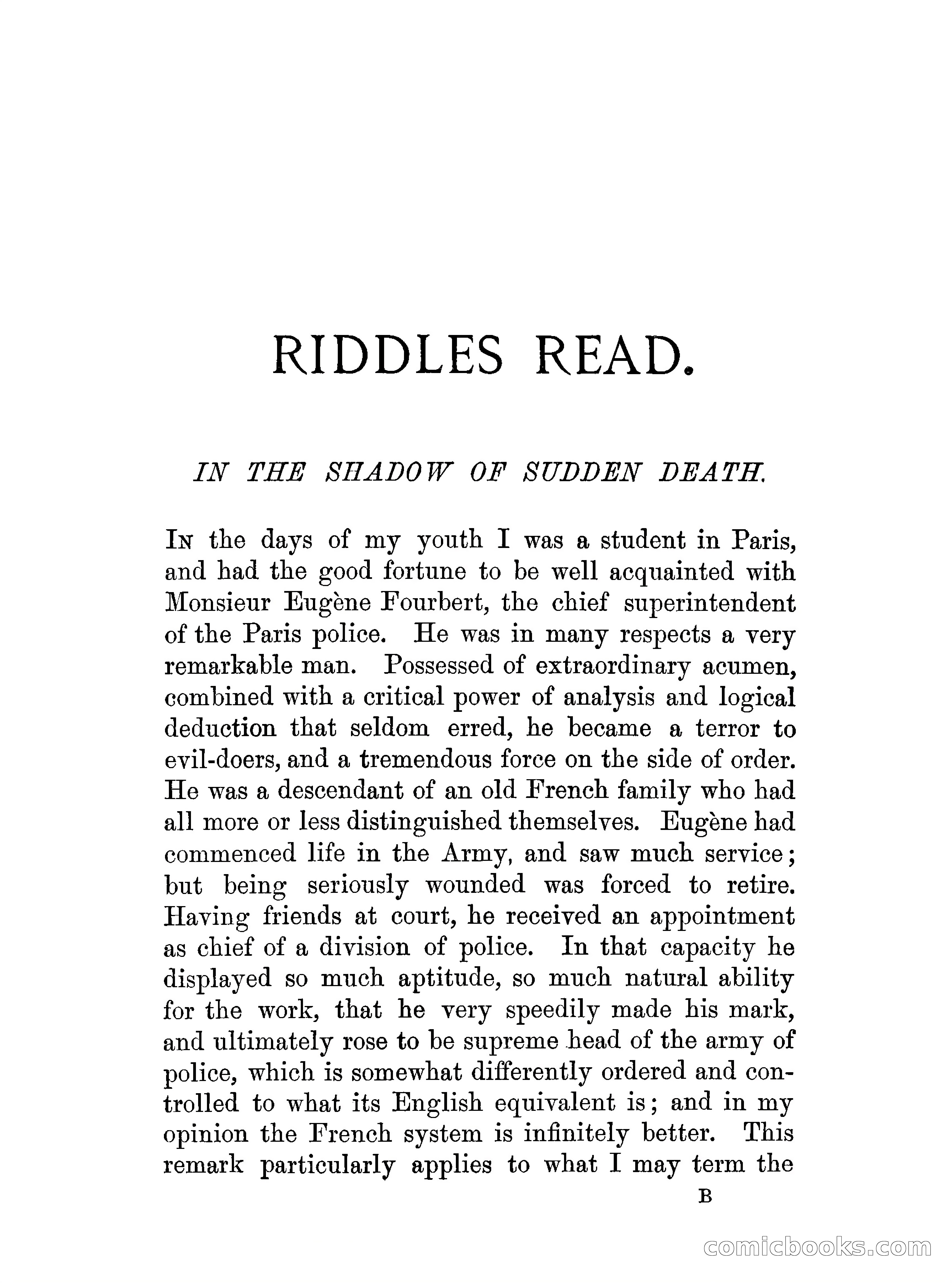 Riddles Read — page 14 of 345
