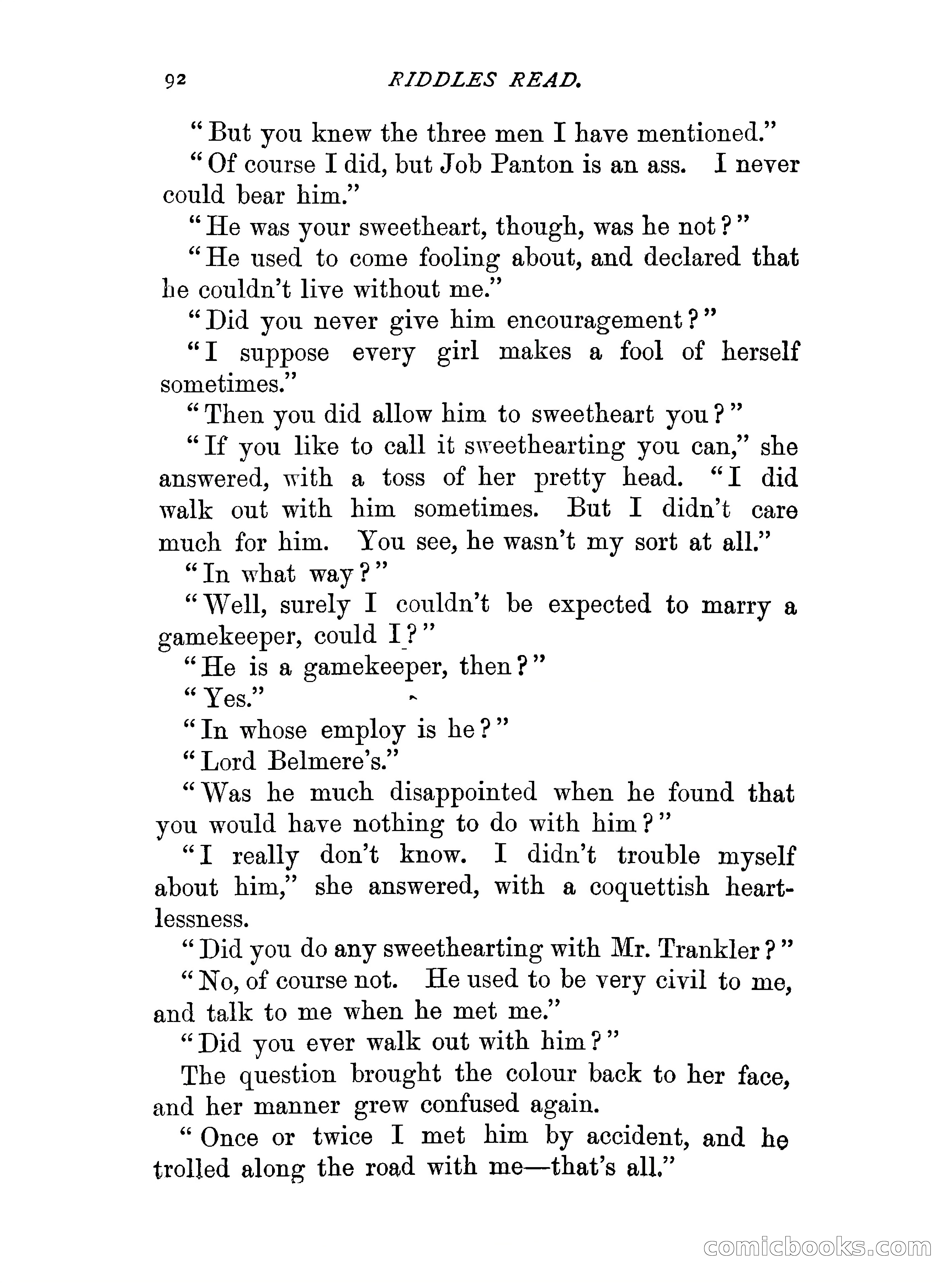 Riddles Read — page 105 of 345