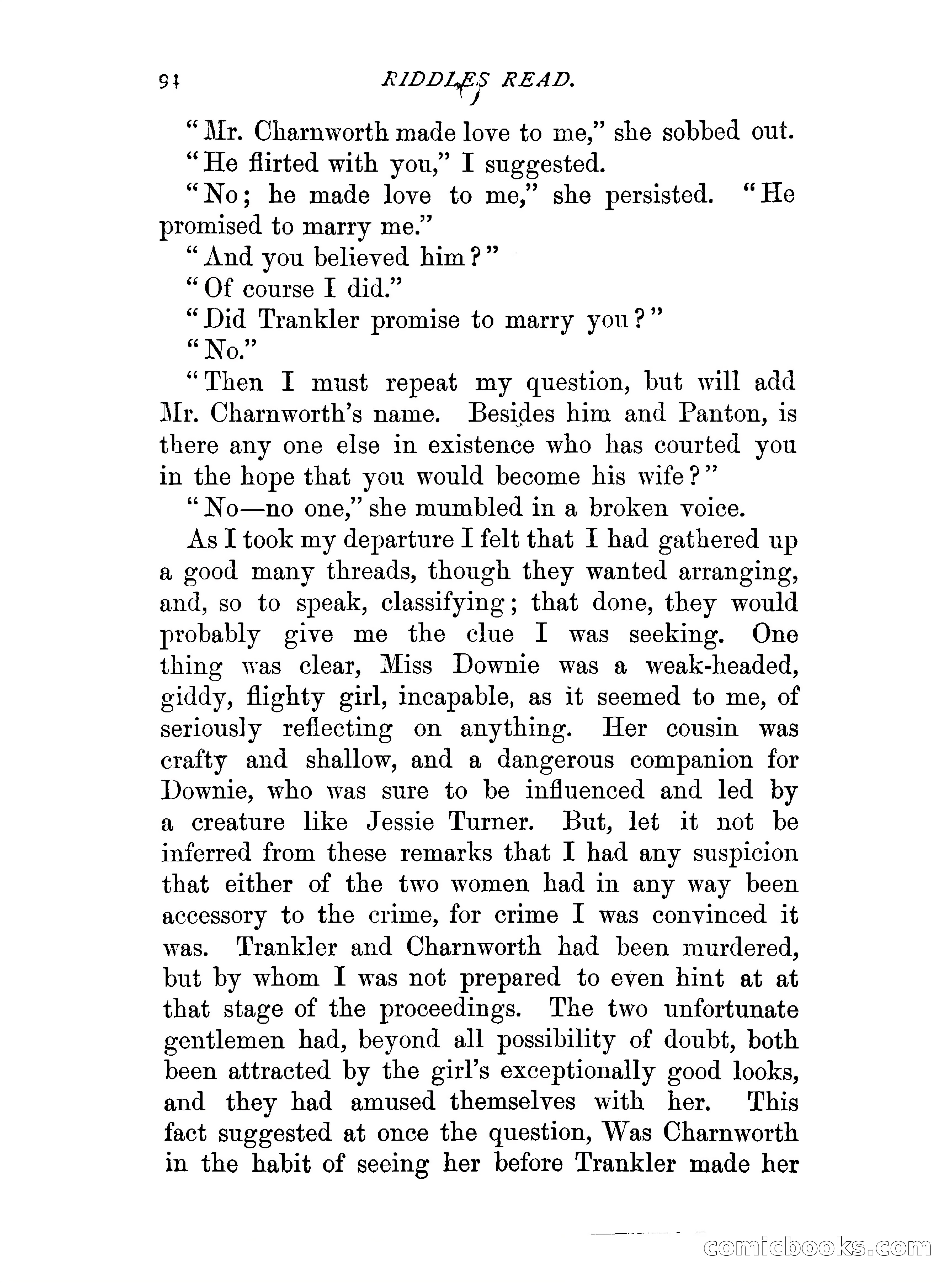 Riddles Read — page 107 of 345