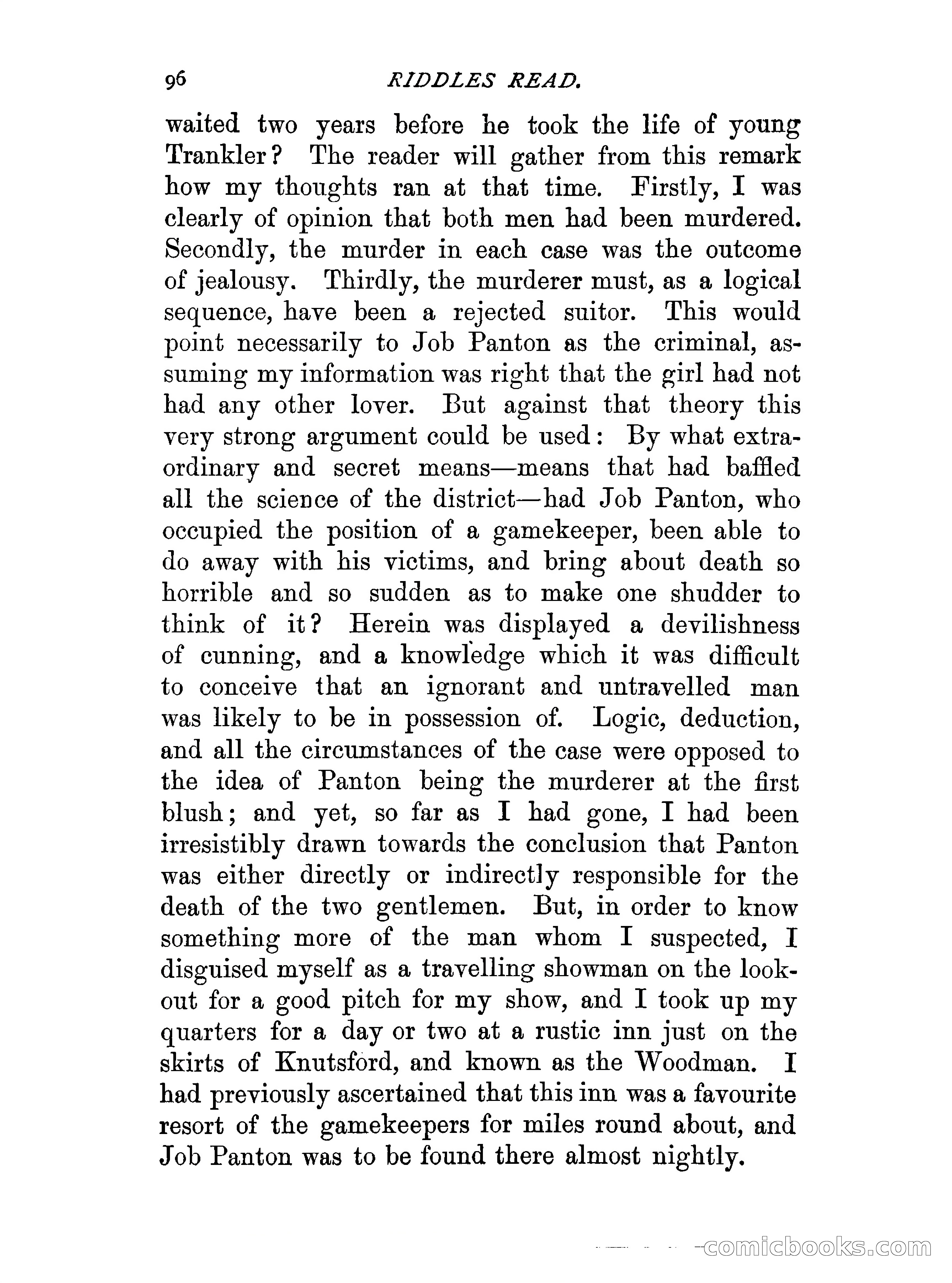 Riddles Read — page 109 of 345
