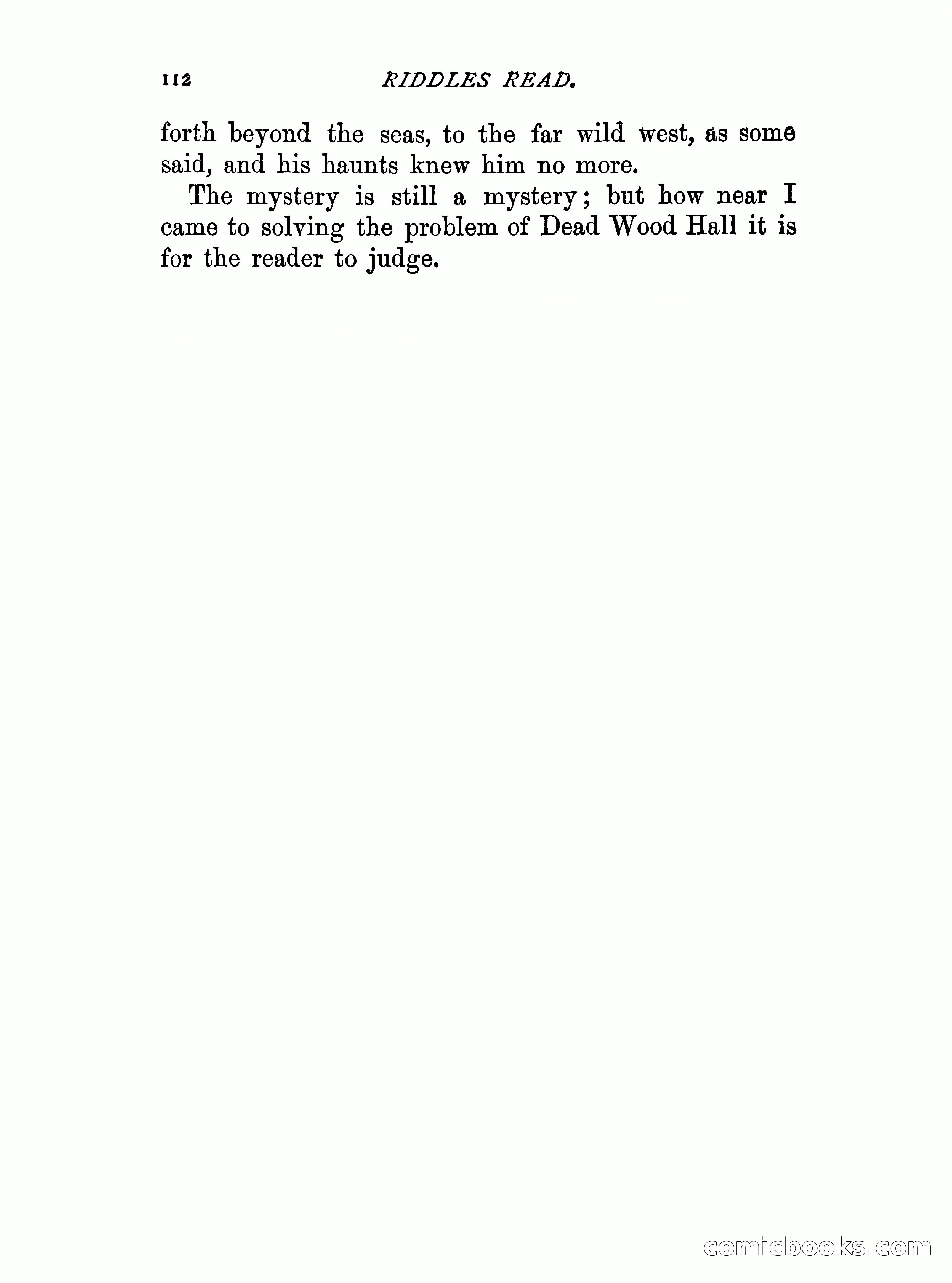 Riddles Read — page 125 of 345