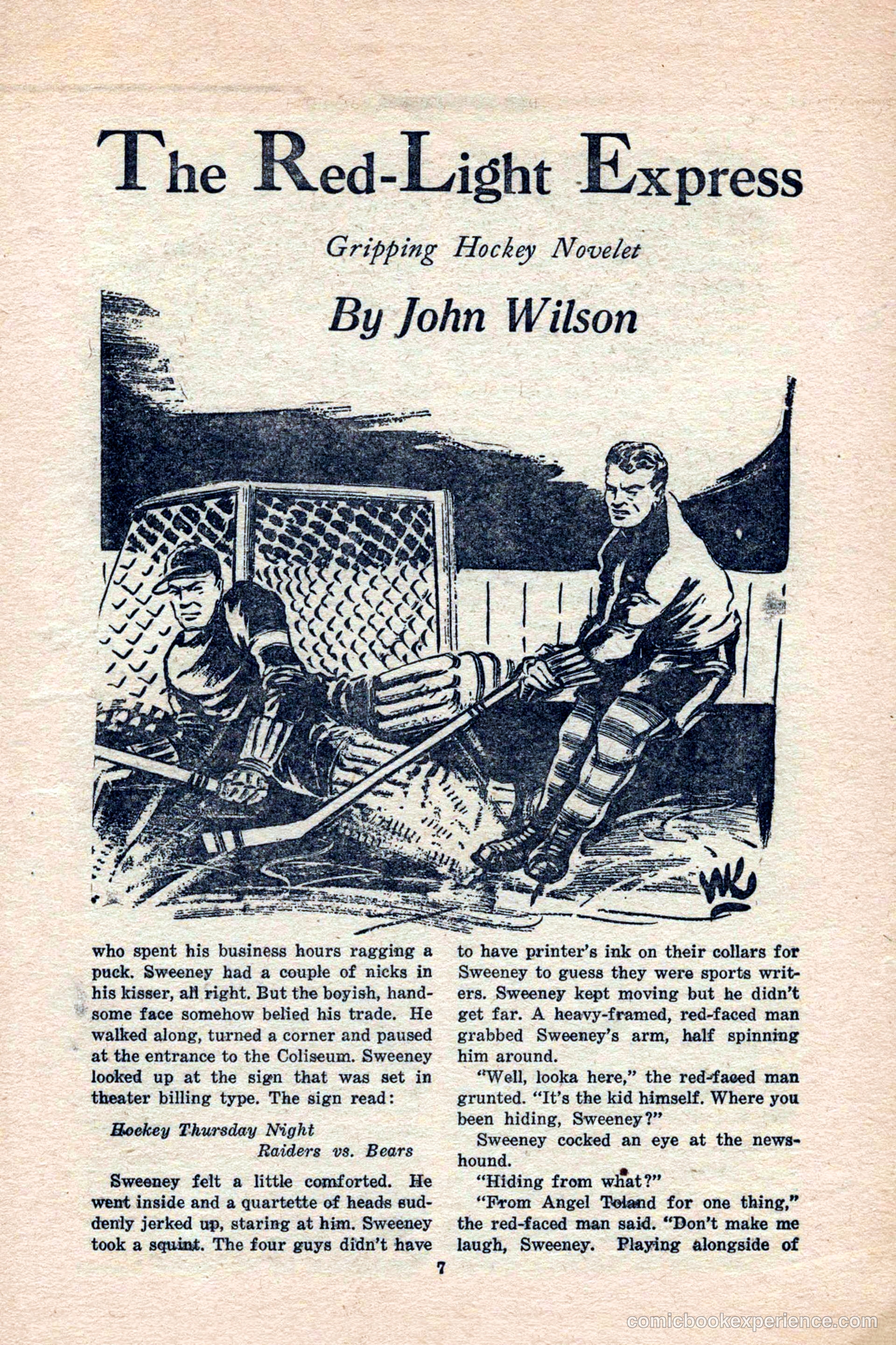 12 Sports Aces, January 1943 — page 9 of 116