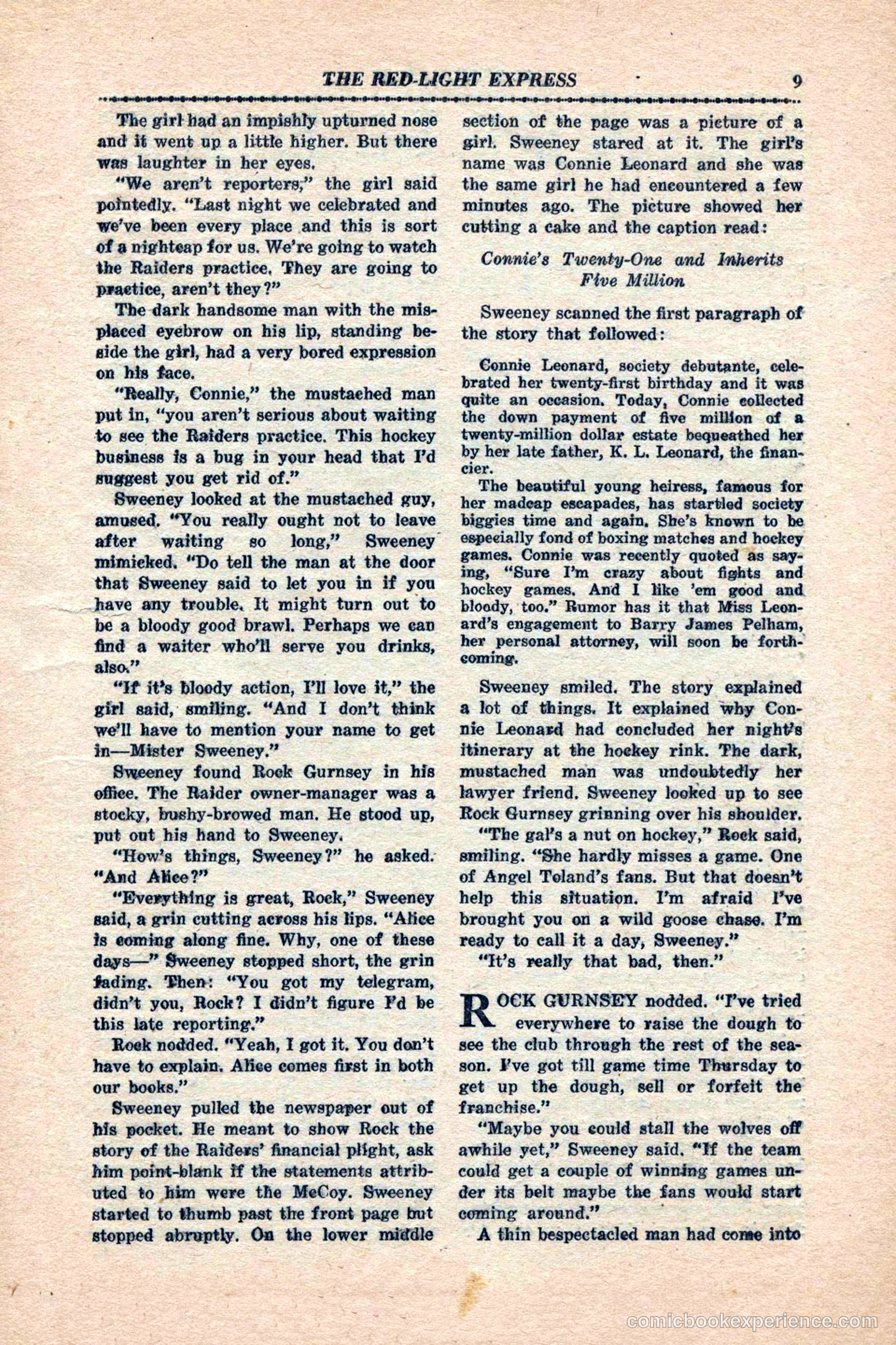 12 Sports Aces, January 1943 — page 11 of 116