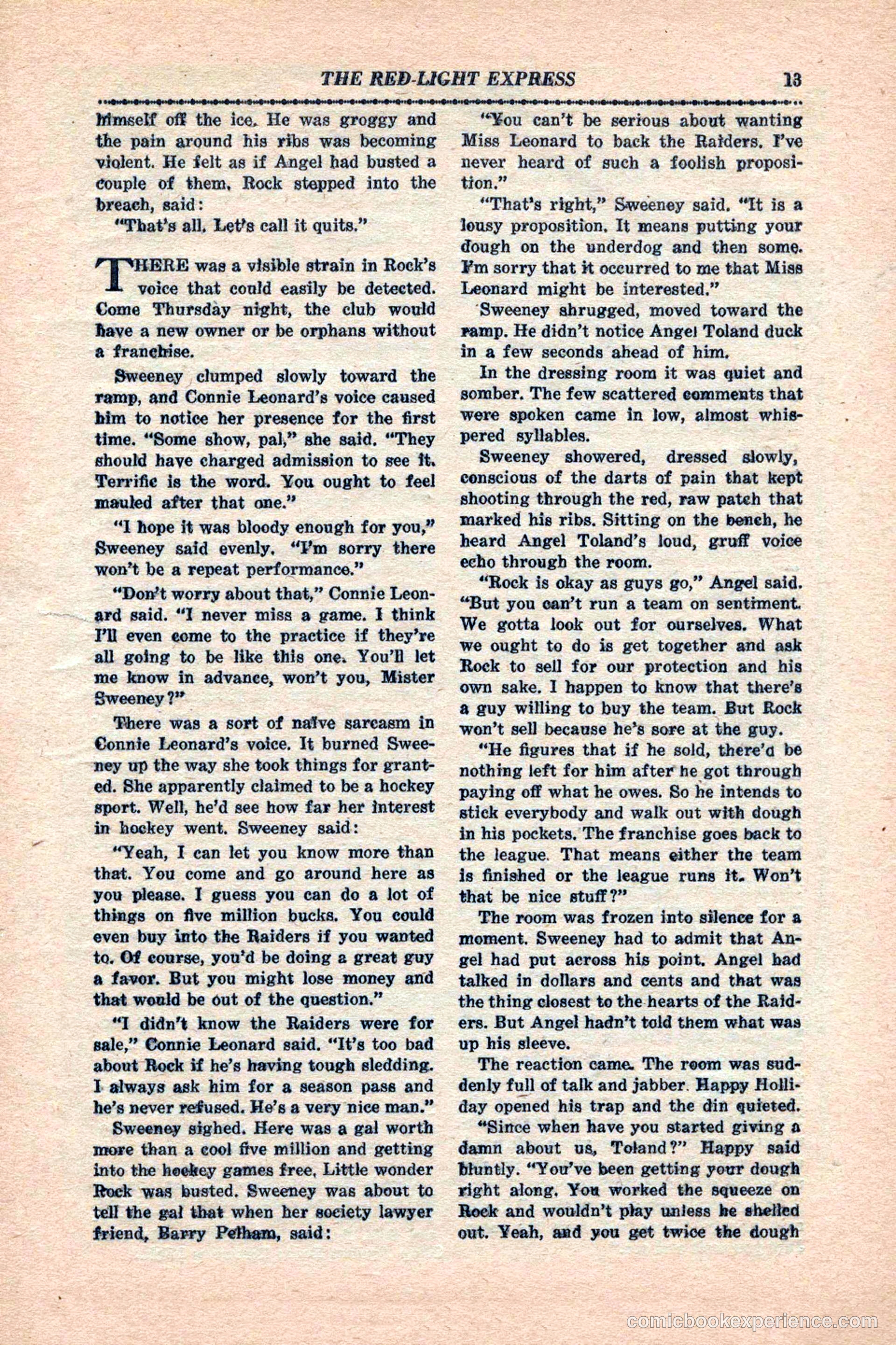 12 Sports Aces, January 1943 — page 15 of 116