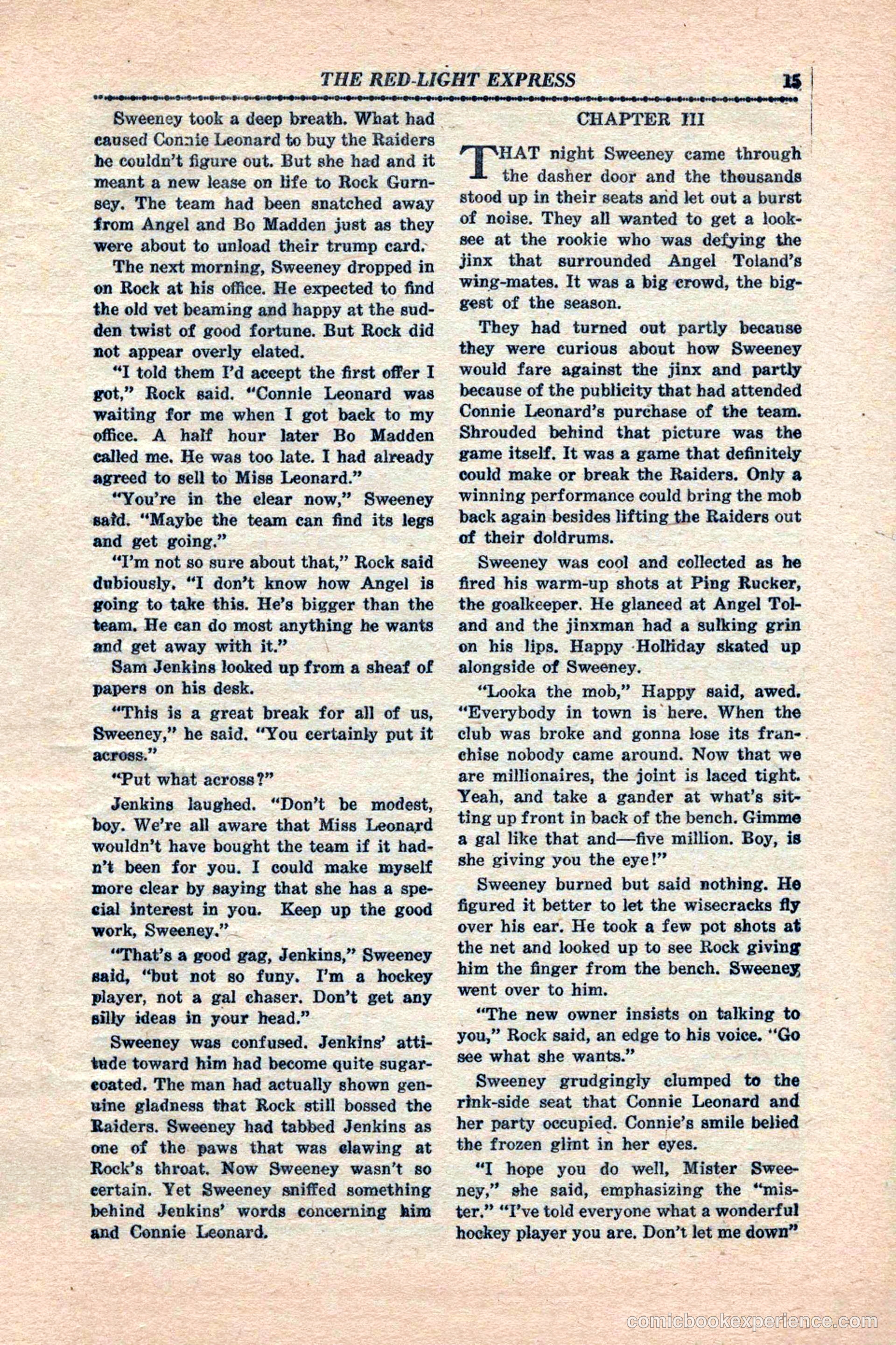 12 Sports Aces, January 1943 — page 17 of 116