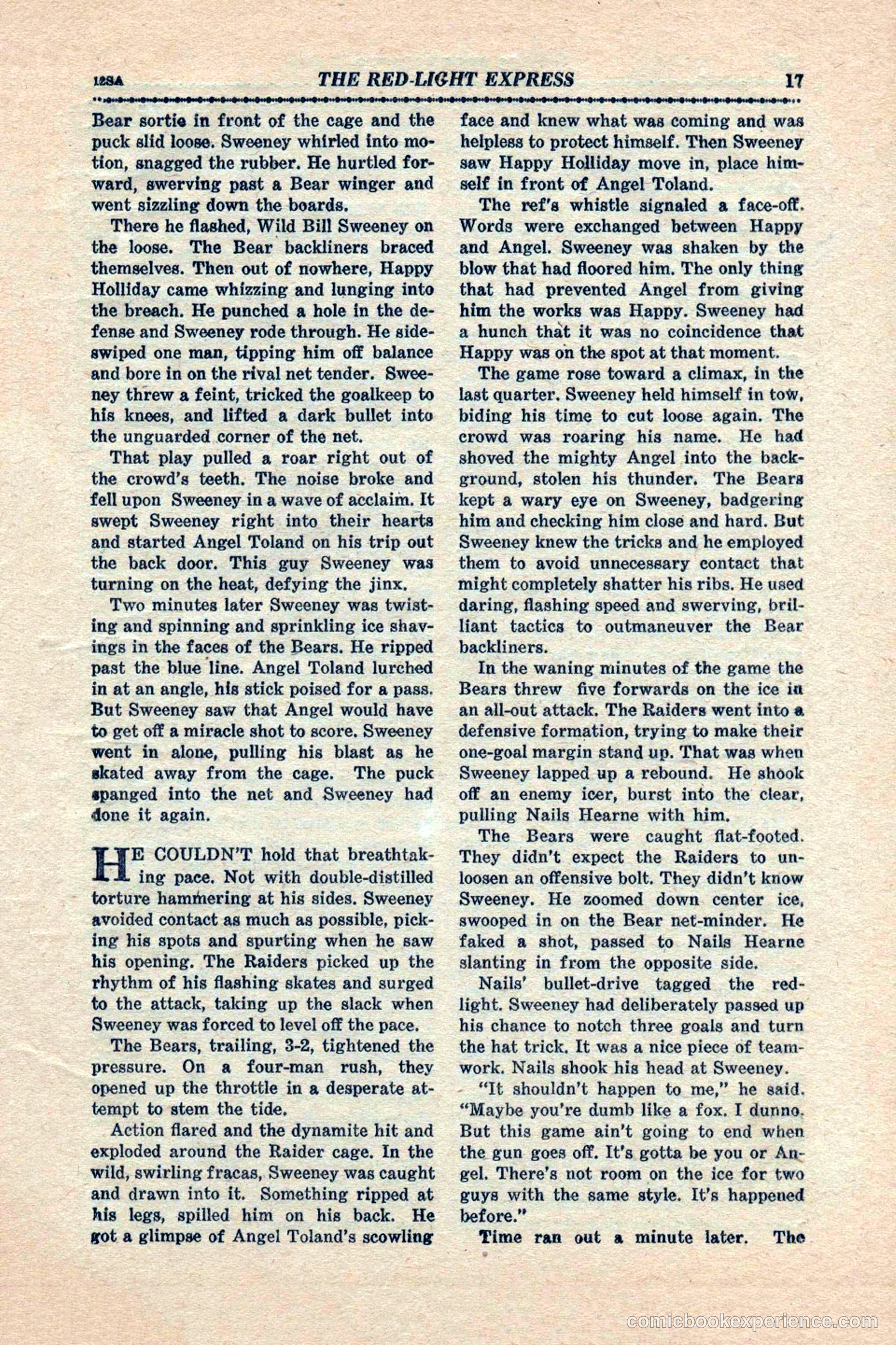 12 Sports Aces, January 1943 — page 19 of 116