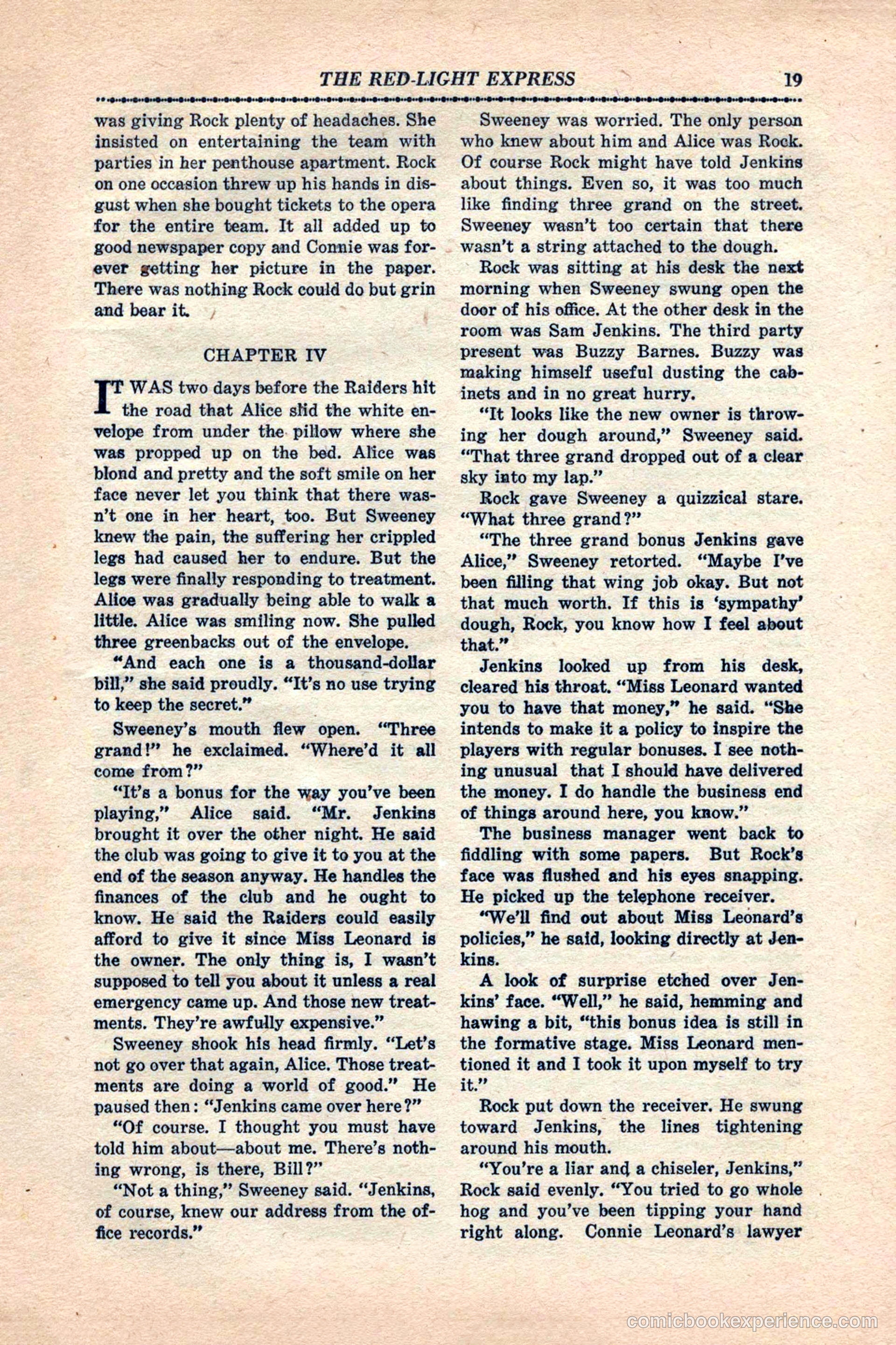 12 Sports Aces, January 1943 — page 21 of 116