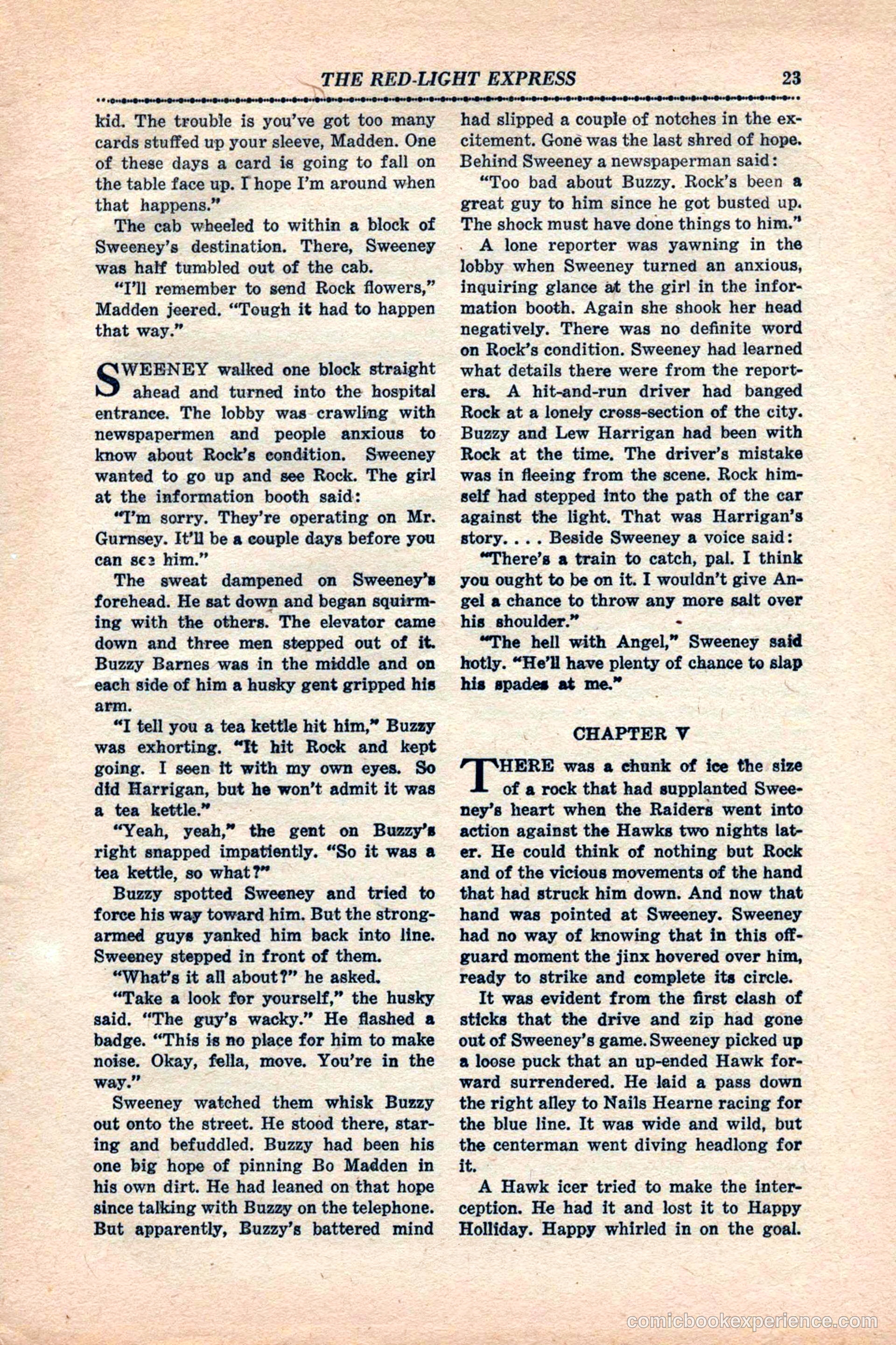 12 Sports Aces, January 1943 — page 25 of 116