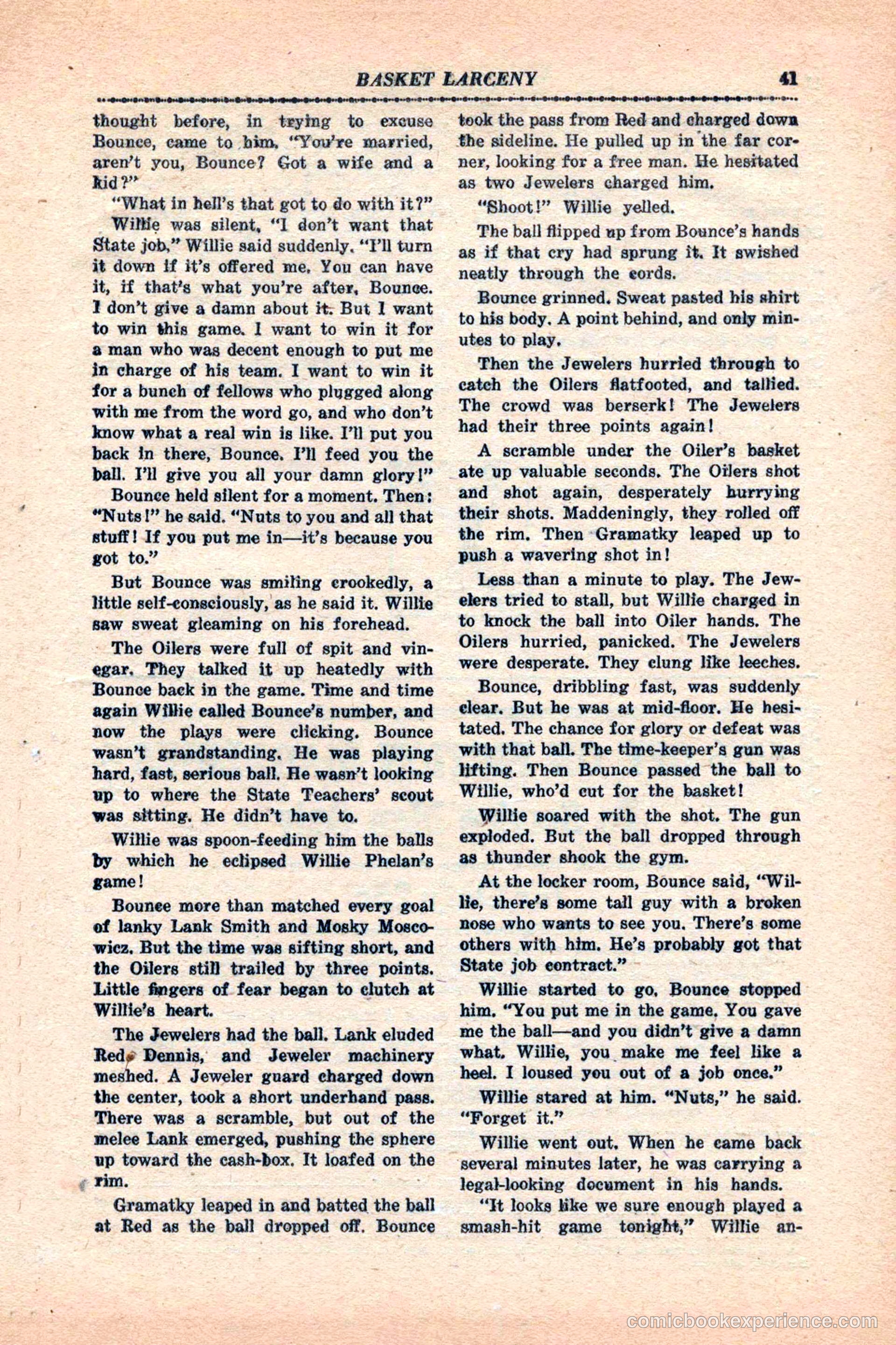 12 Sports Aces, January 1943 — page 43 of 116