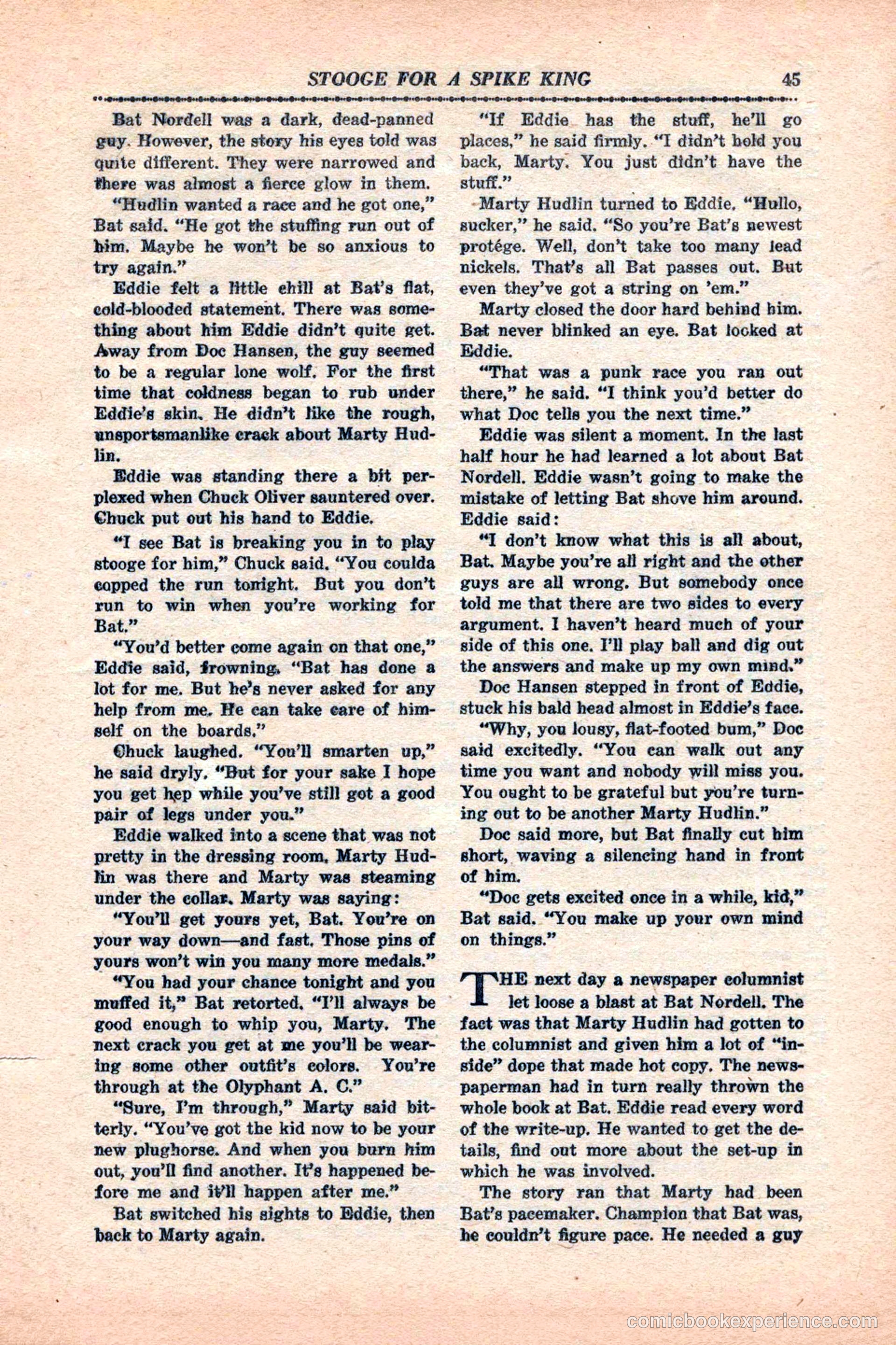 12 Sports Aces, January 1943 — page 47 of 116