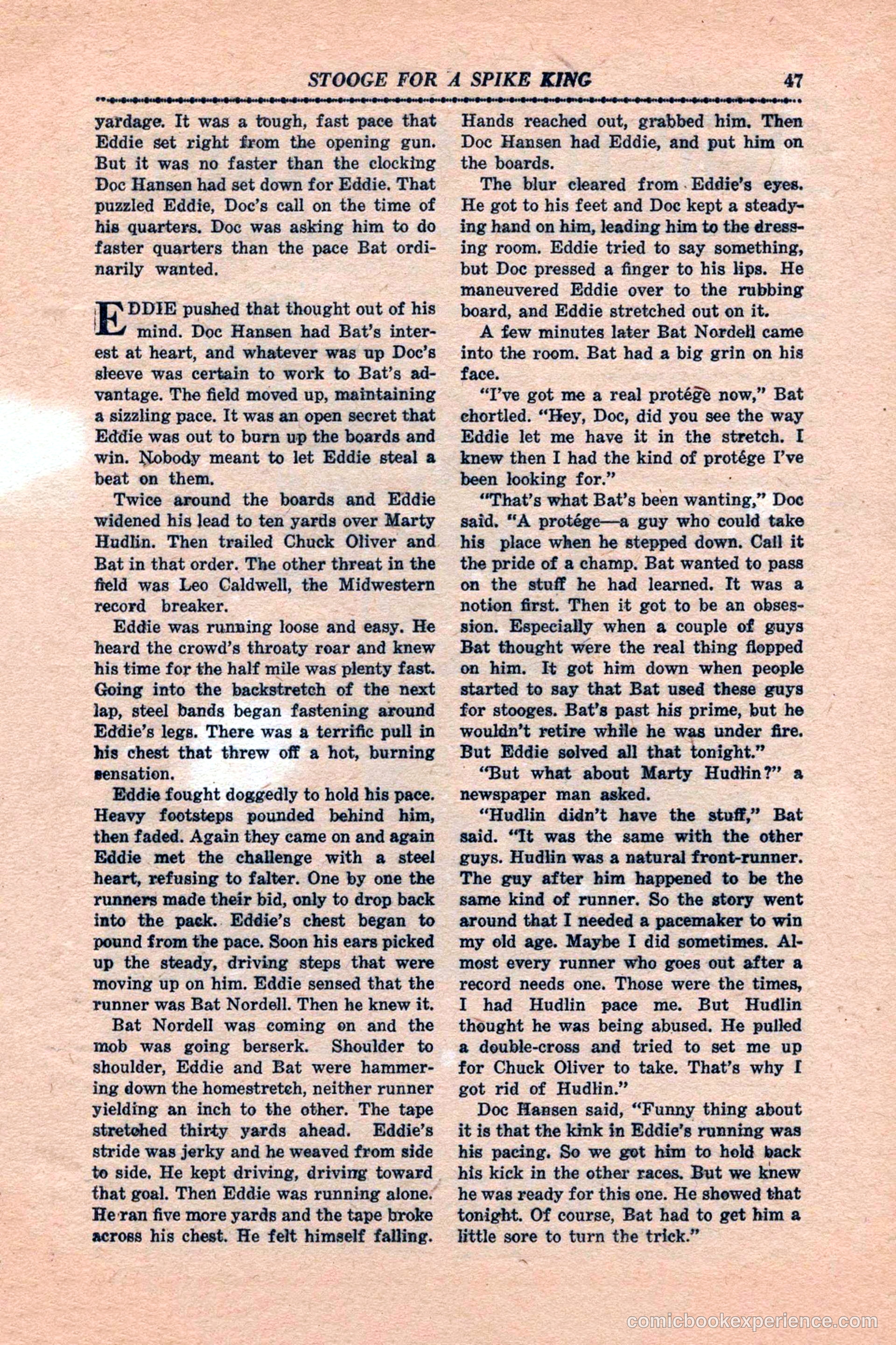 12 Sports Aces, January 1943 — page 49 of 116