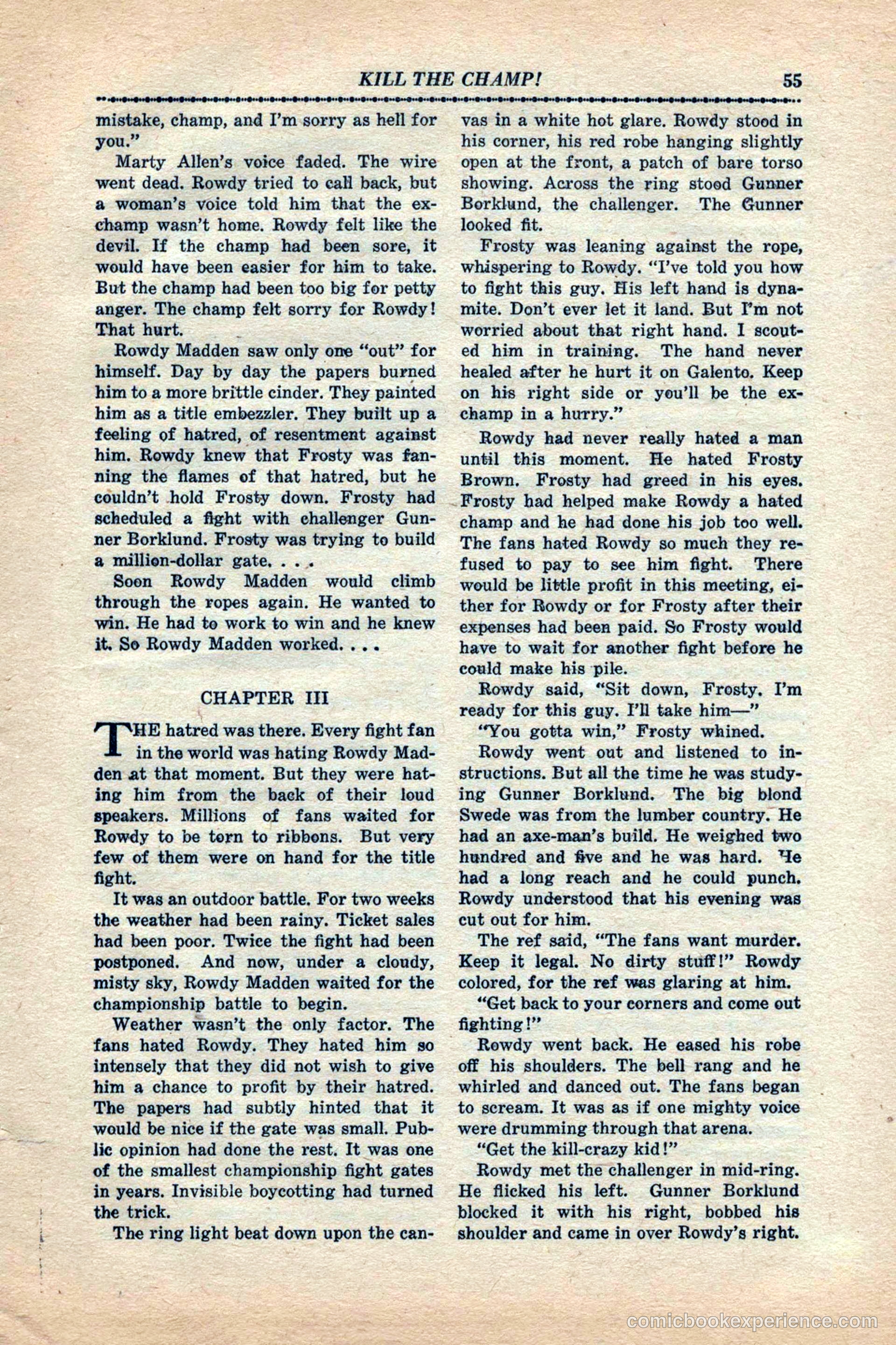 12 Sports Aces, January 1943 — page 57 of 116