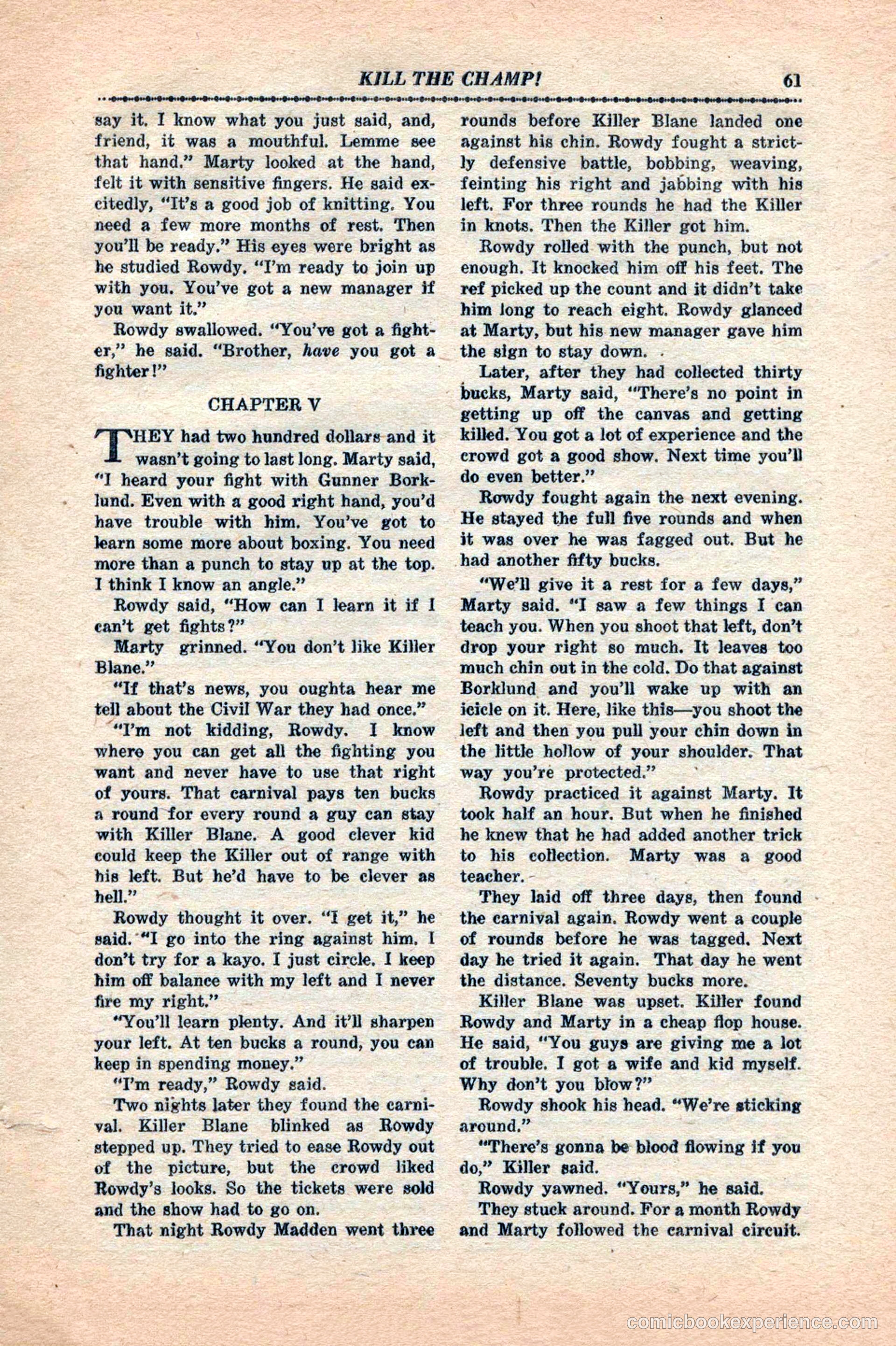 12 Sports Aces, January 1943 — page 63 of 116
