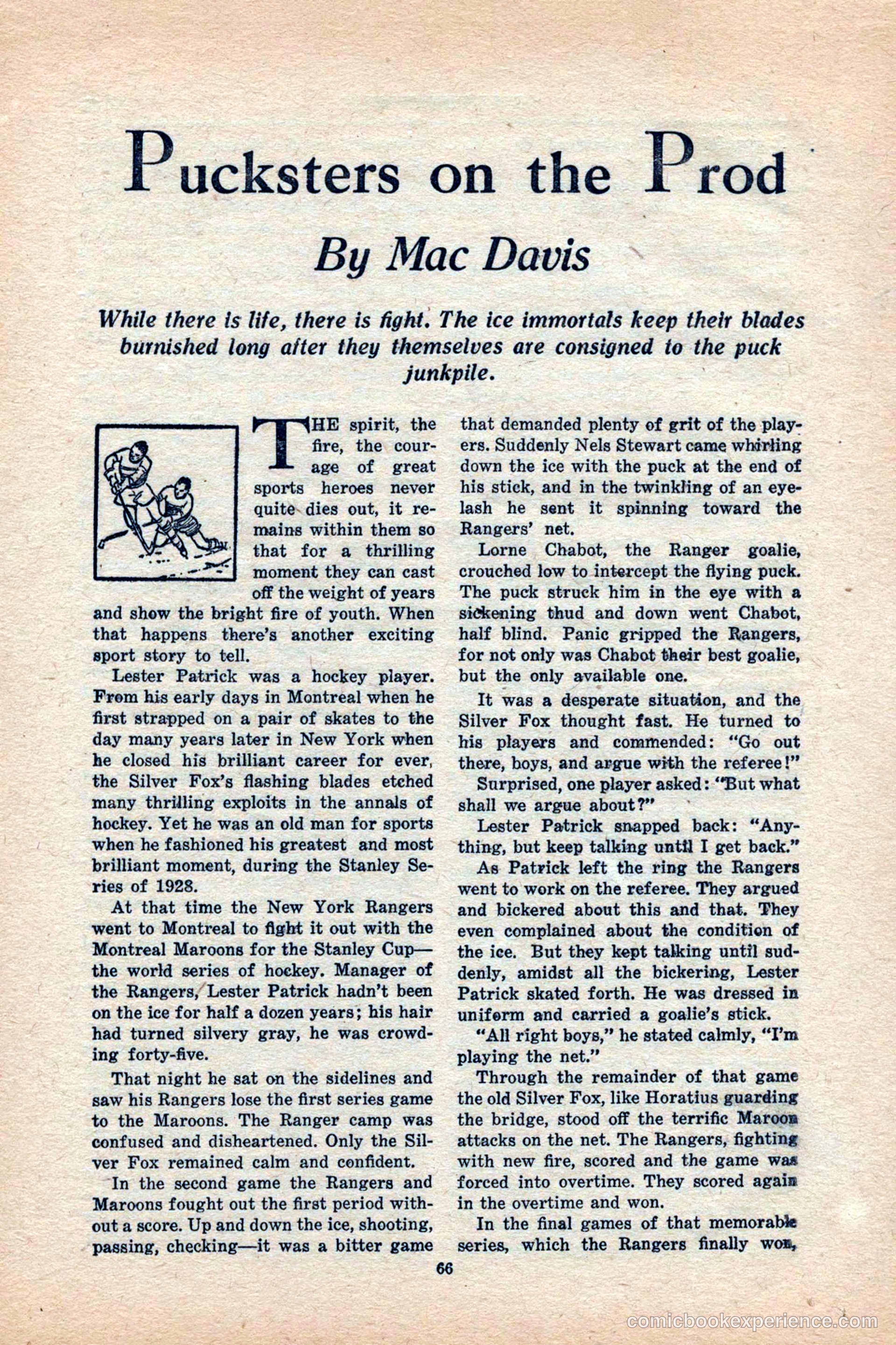 12 Sports Aces, January 1943 — page 68 of 116