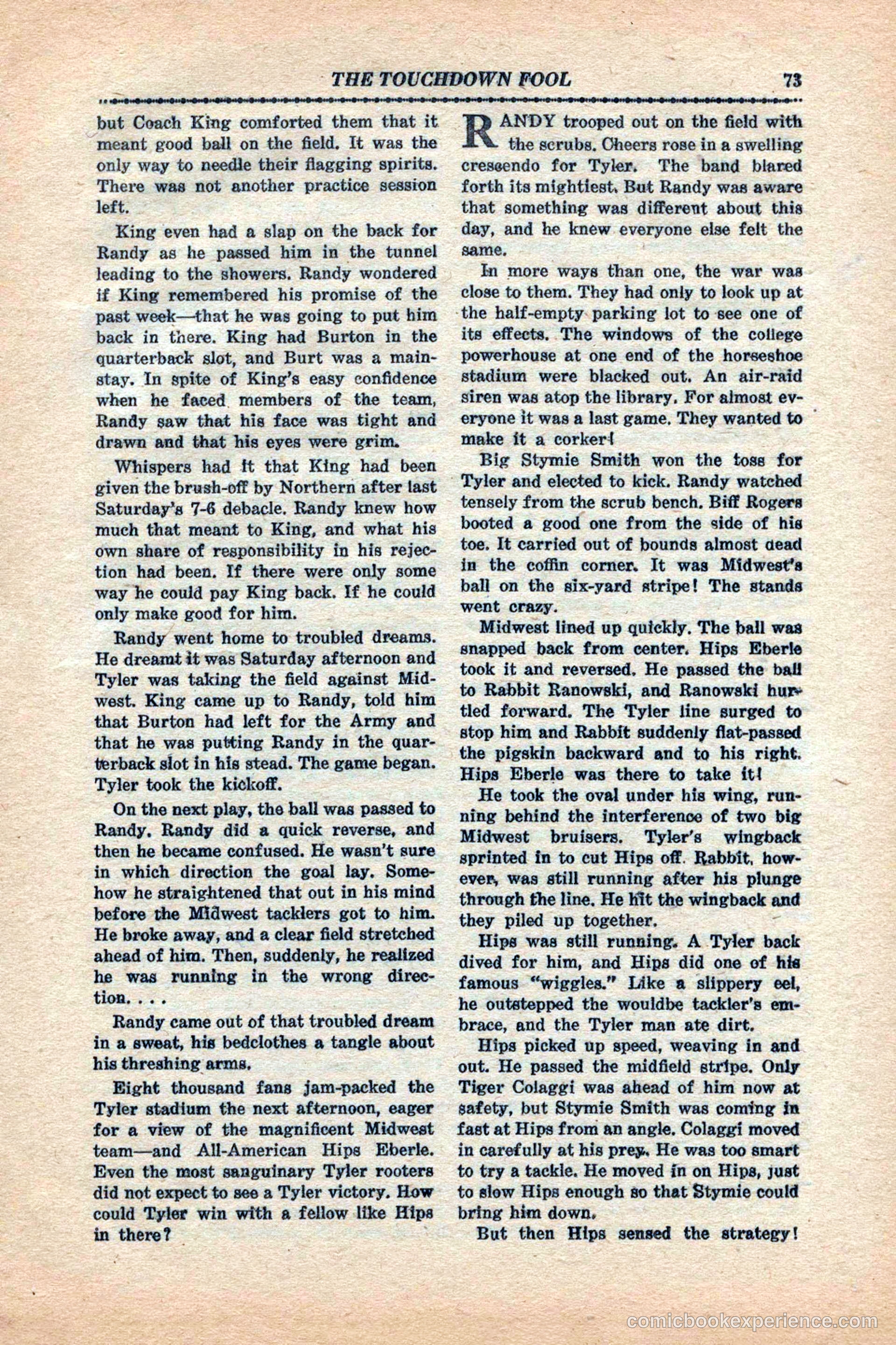 12 Sports Aces, January 1943 — page 75 of 116
