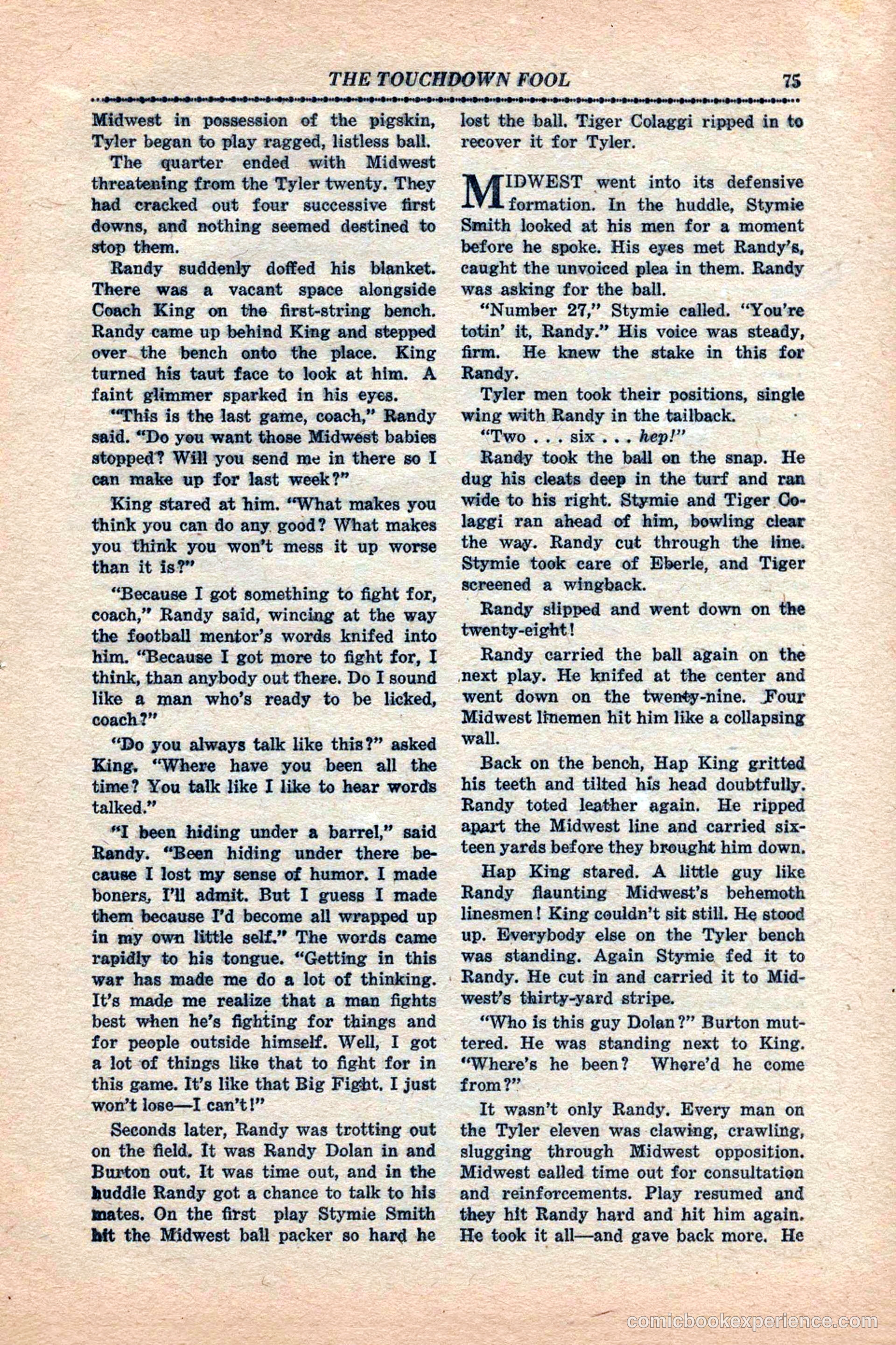 12 Sports Aces, January 1943 — page 77 of 116