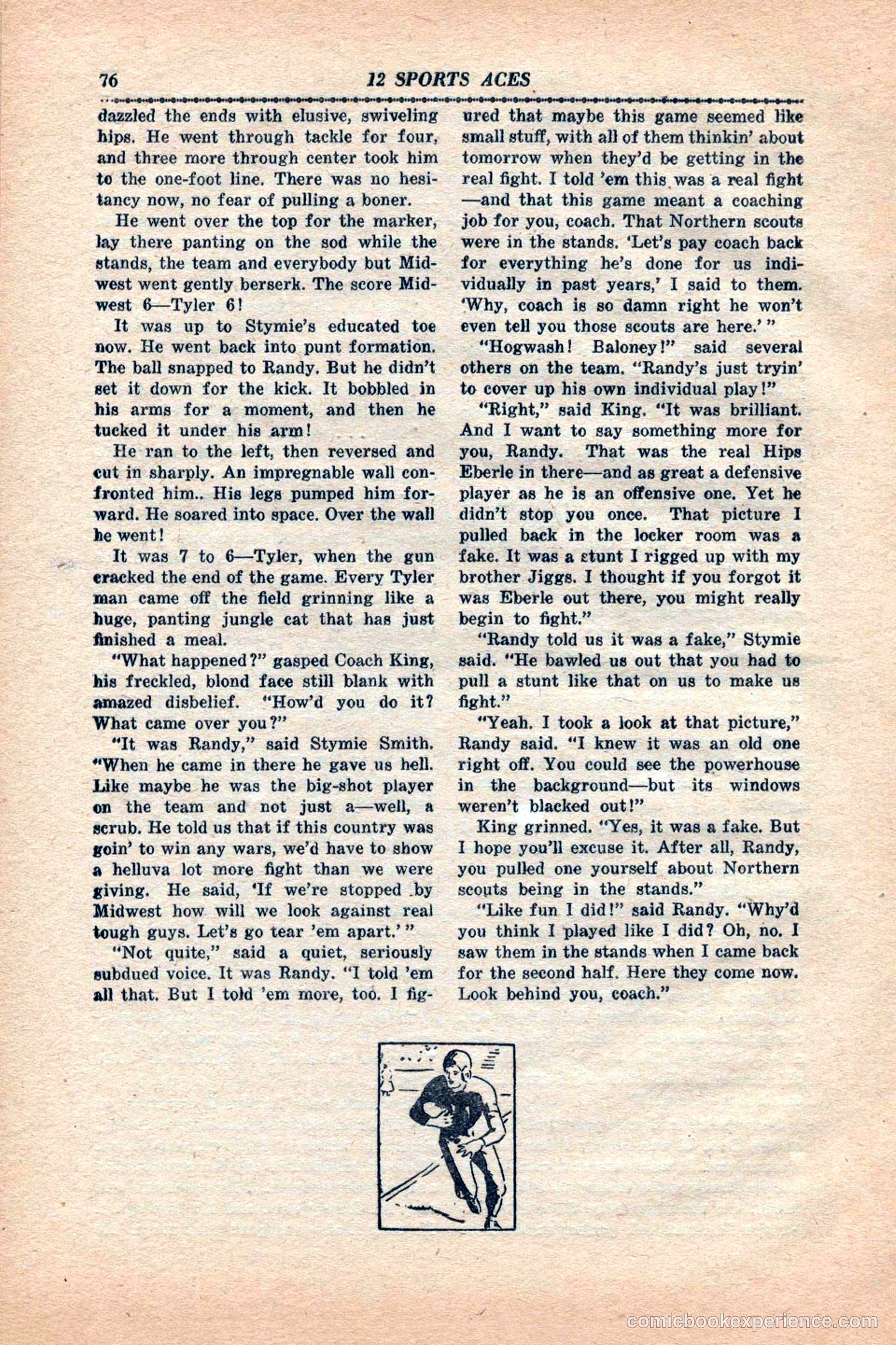 12 Sports Aces, January 1943 — page 78 of 116