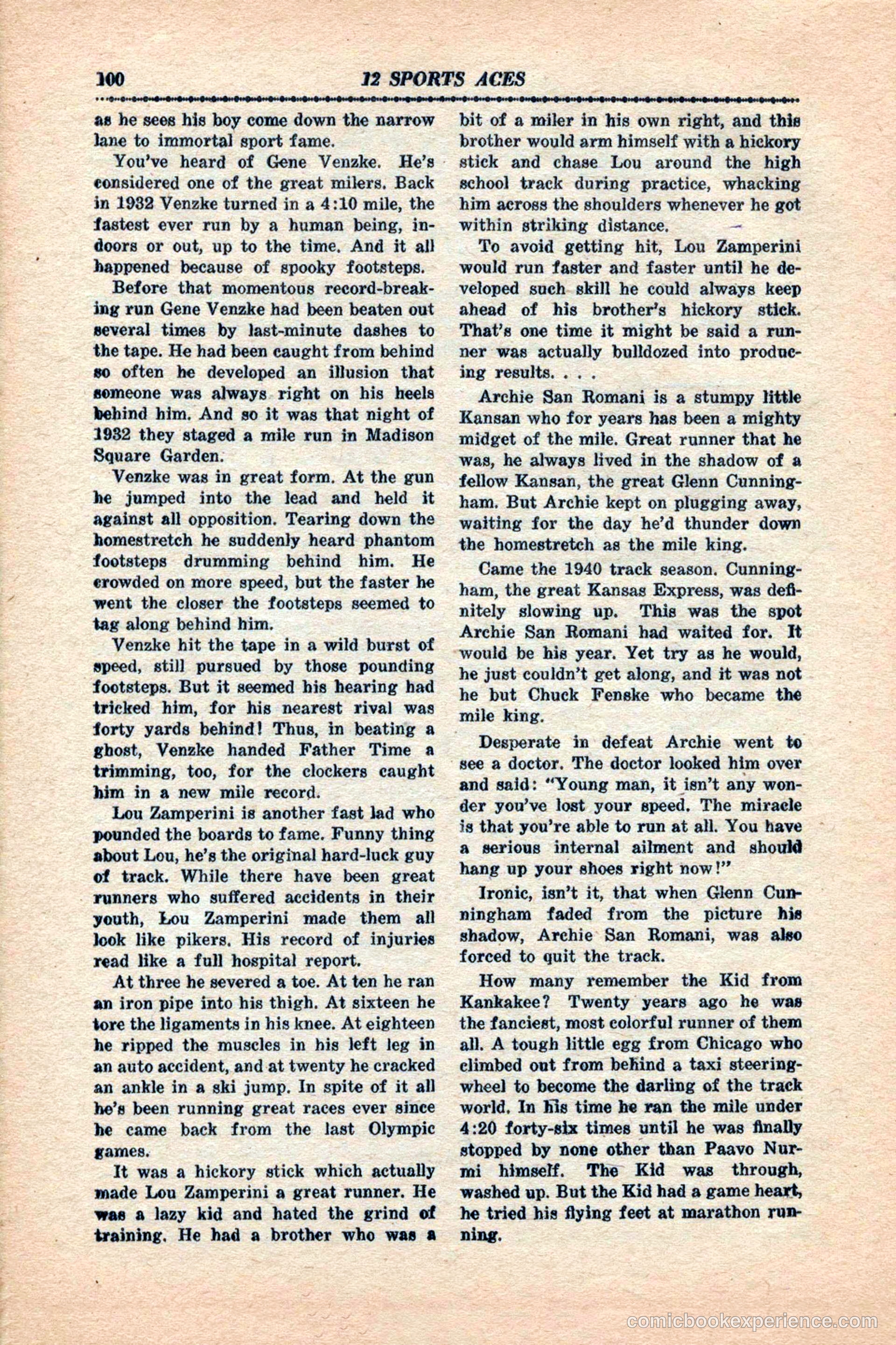 12 Sports Aces, January 1943 — page 102 of 116